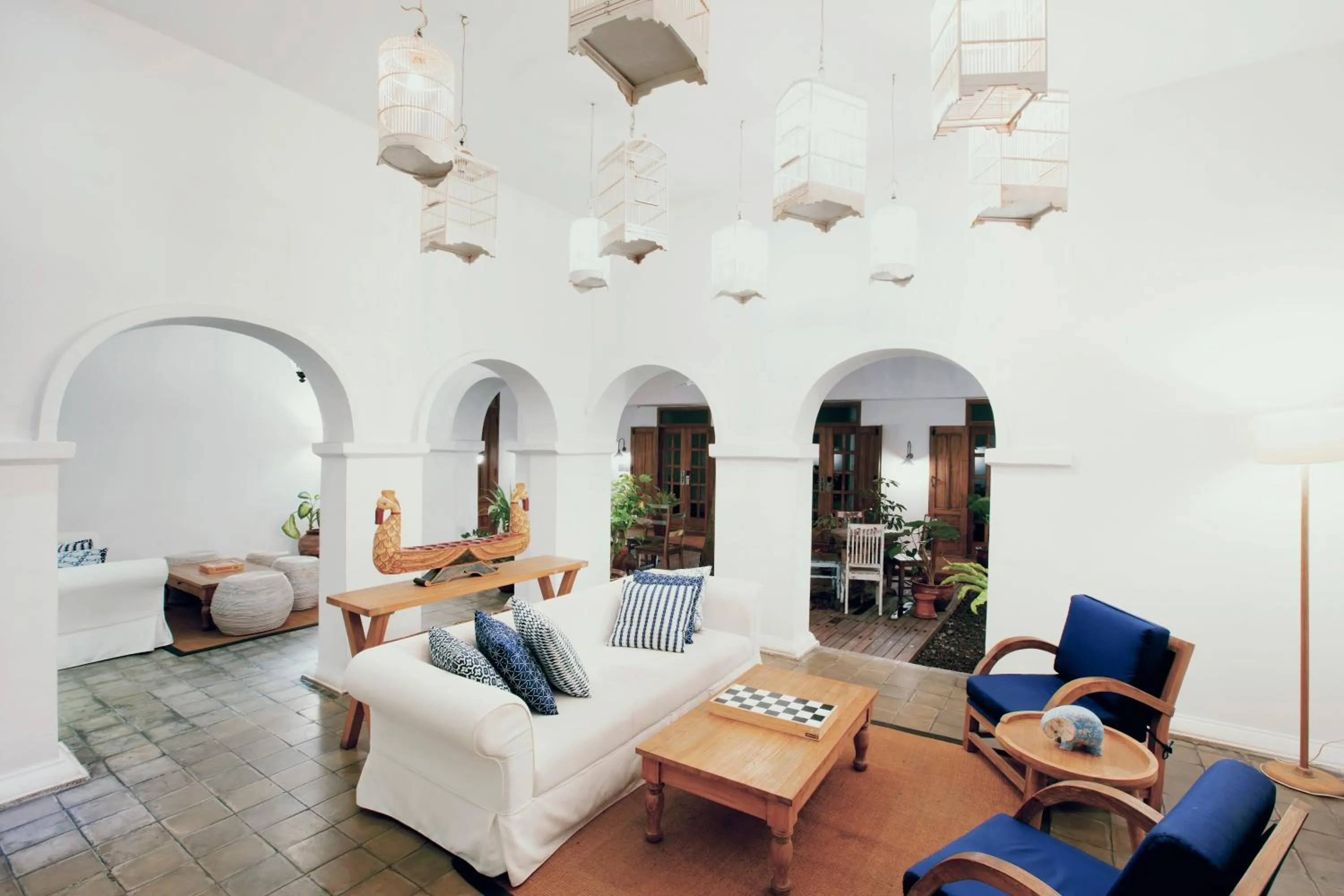 Communal lounge/ TV room in Adhisthana Hotel Yogyakarta