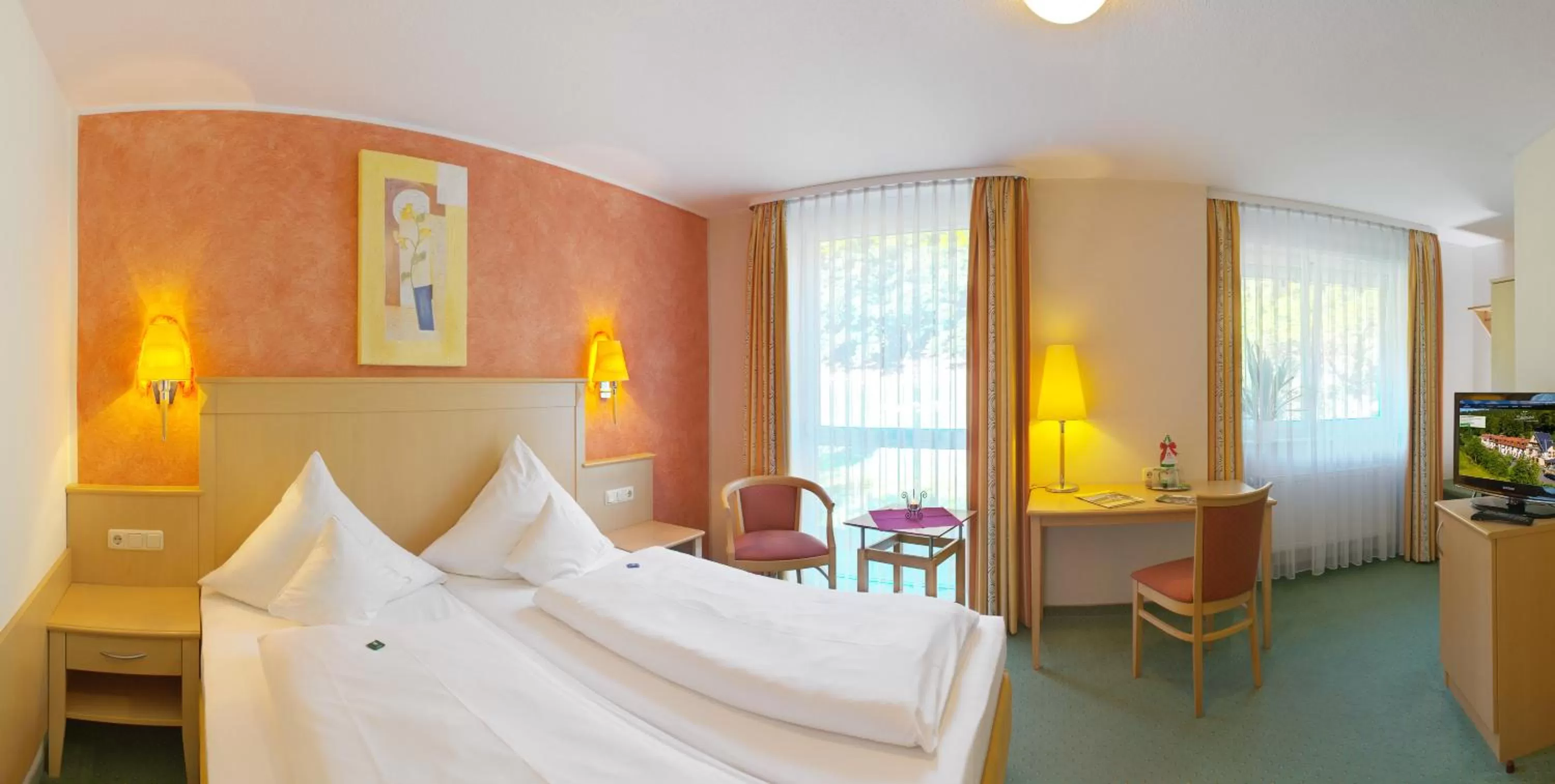 Photo of the whole room, Bed in Hotel Waldmühle
