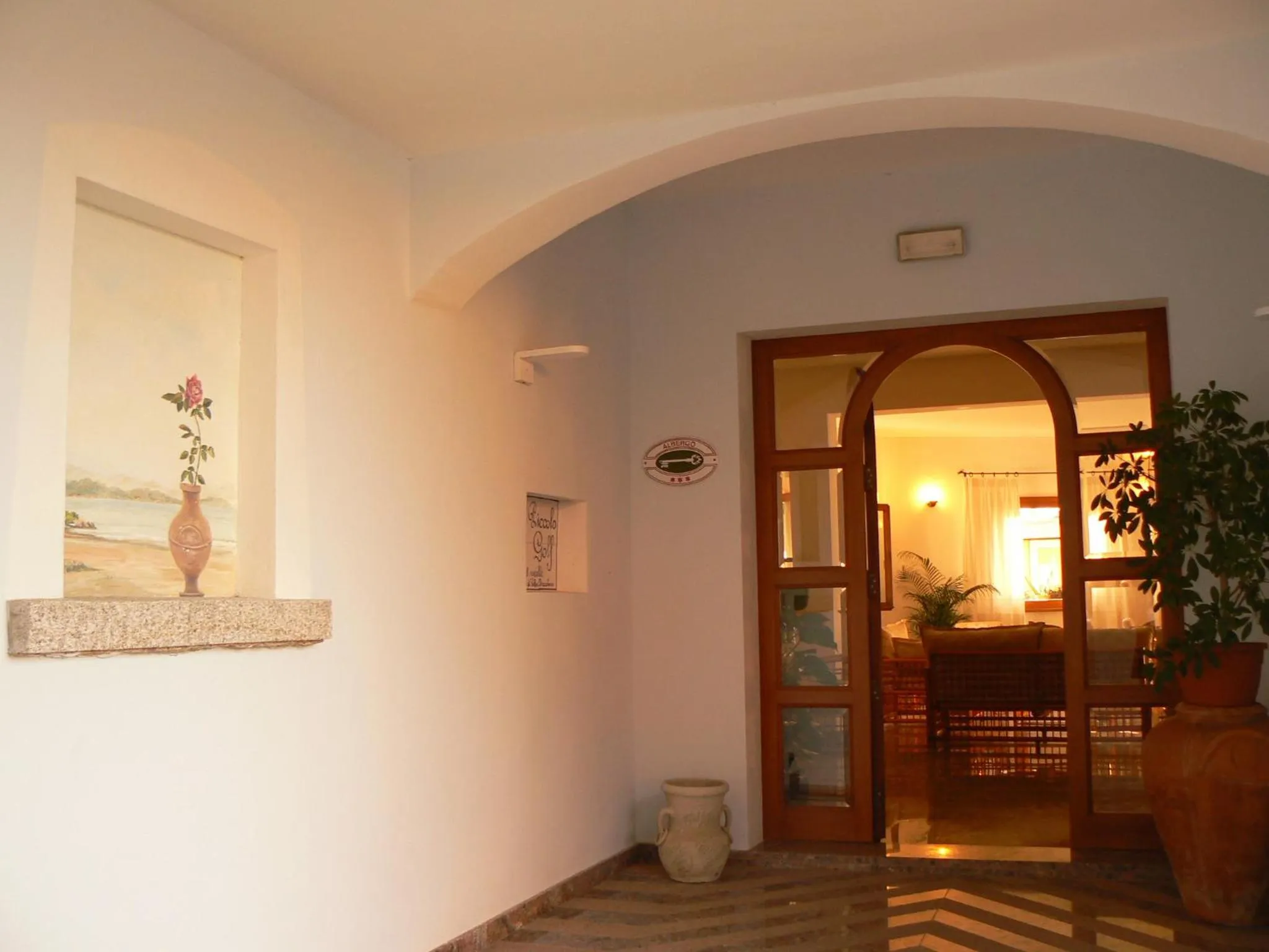 Patio in Hotel Il Piccolo Golf