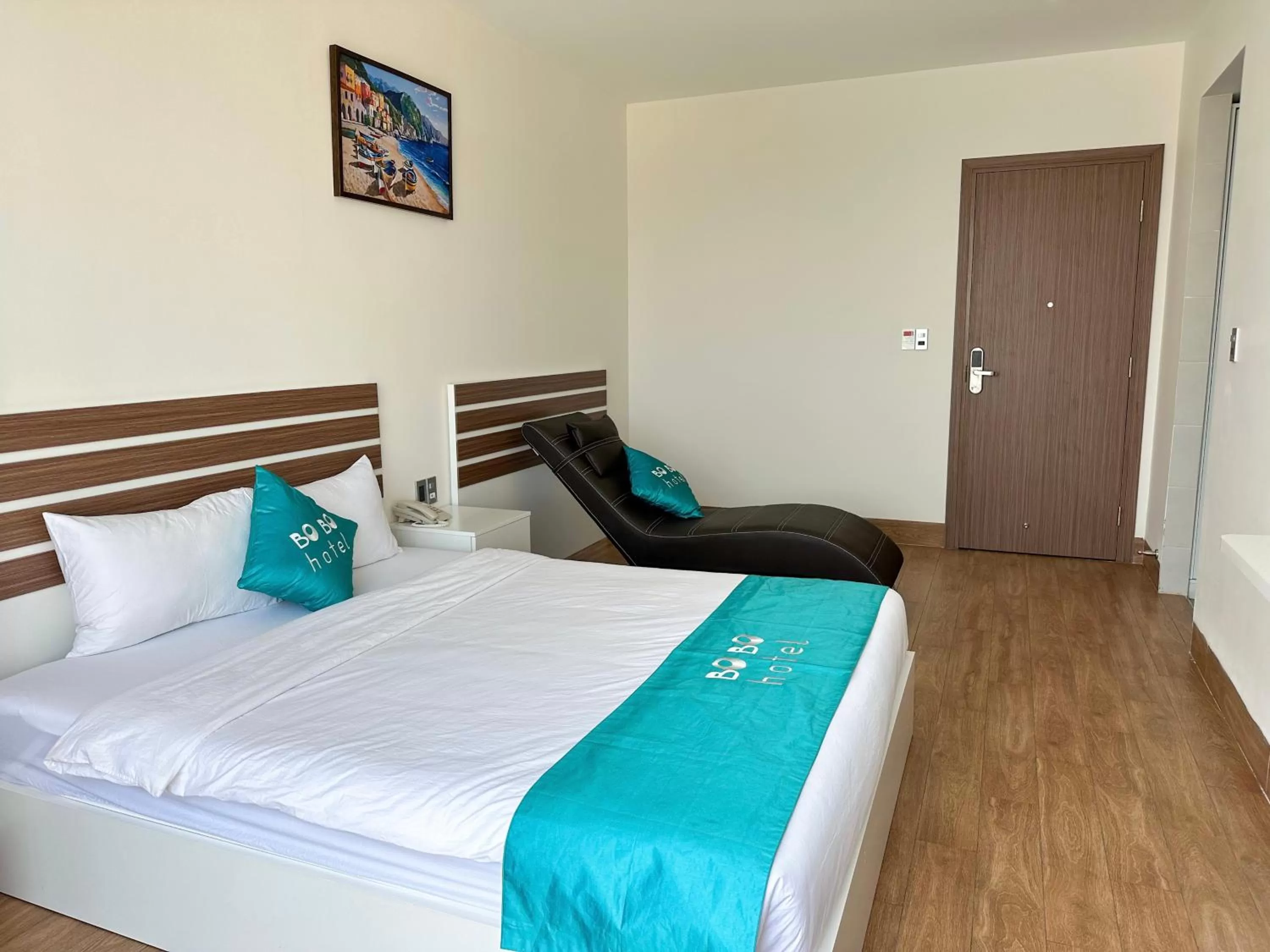 Bed in BOBO Boutique Hotel