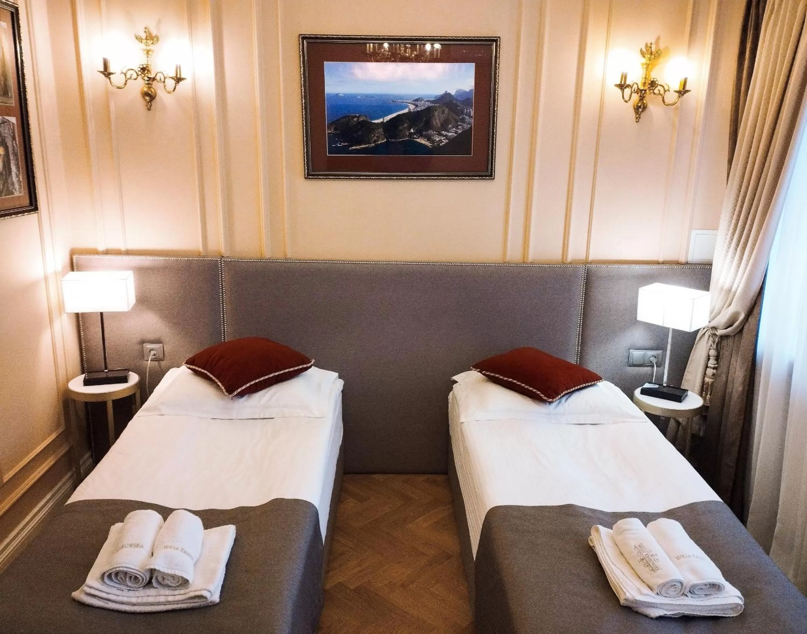 Bed in Willa Krakowska