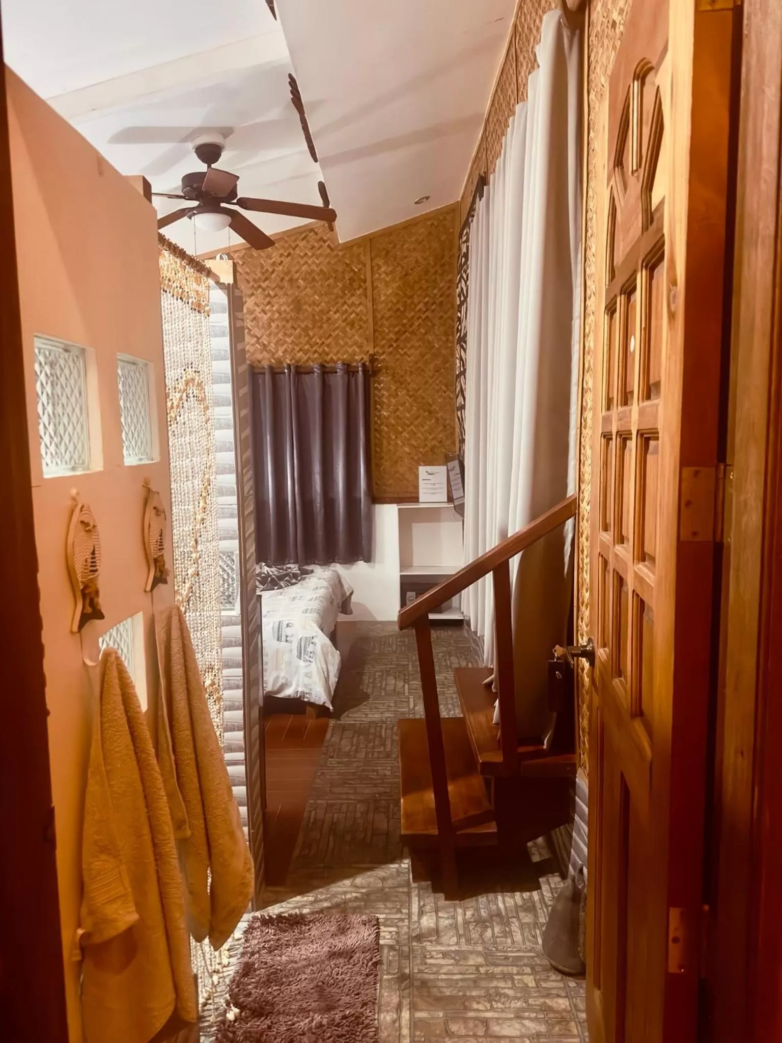 View (from property/room), Bed in Lala Panzi Bed and Breakfast