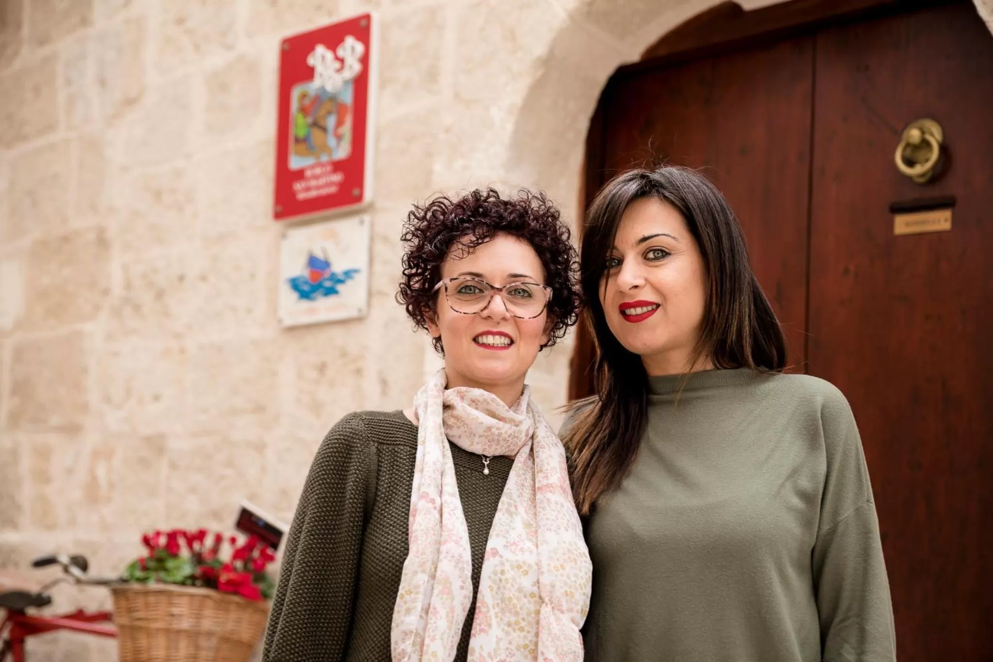 Family in B&B Borgo San Martino