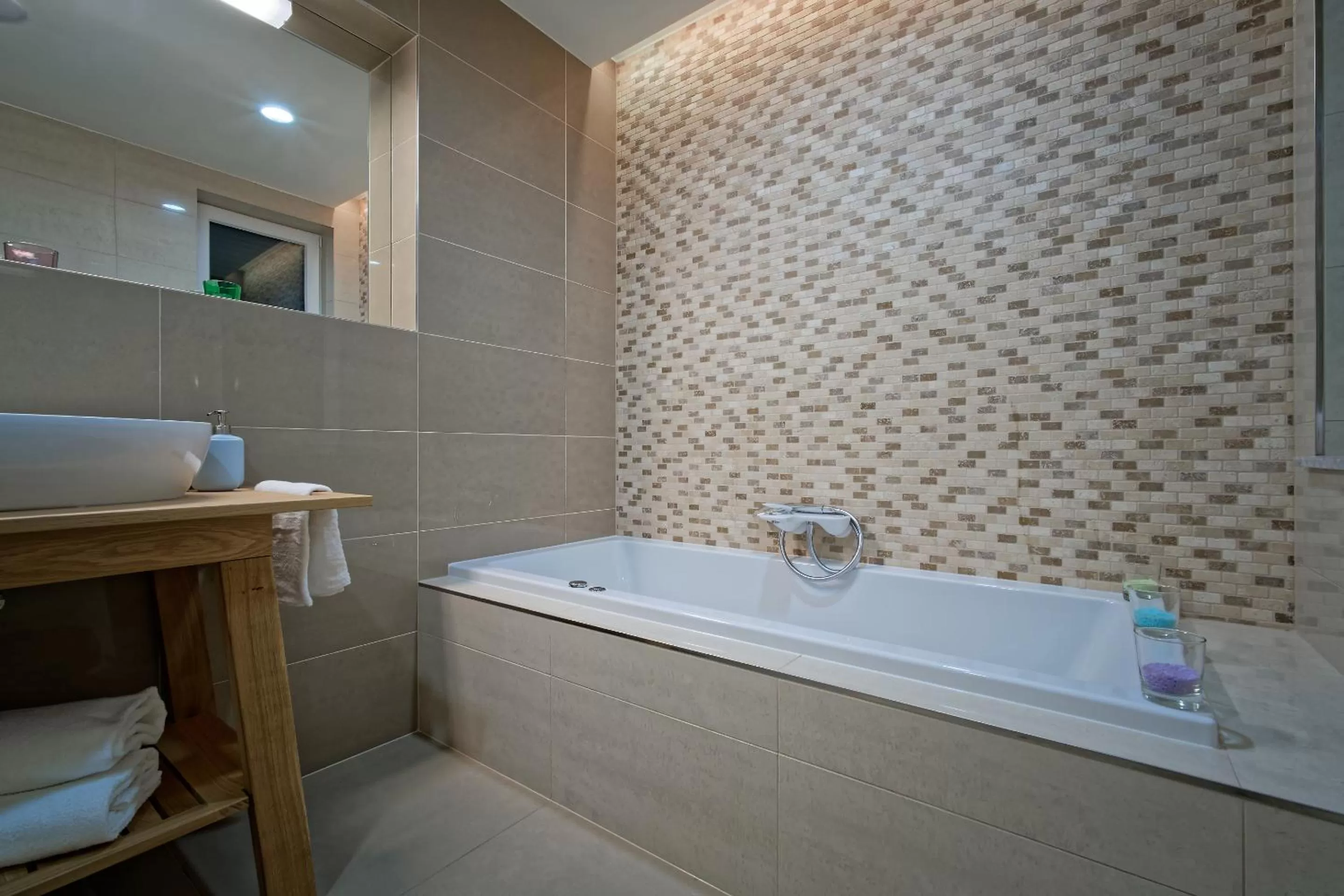 Bathroom in Pension Laa Natura