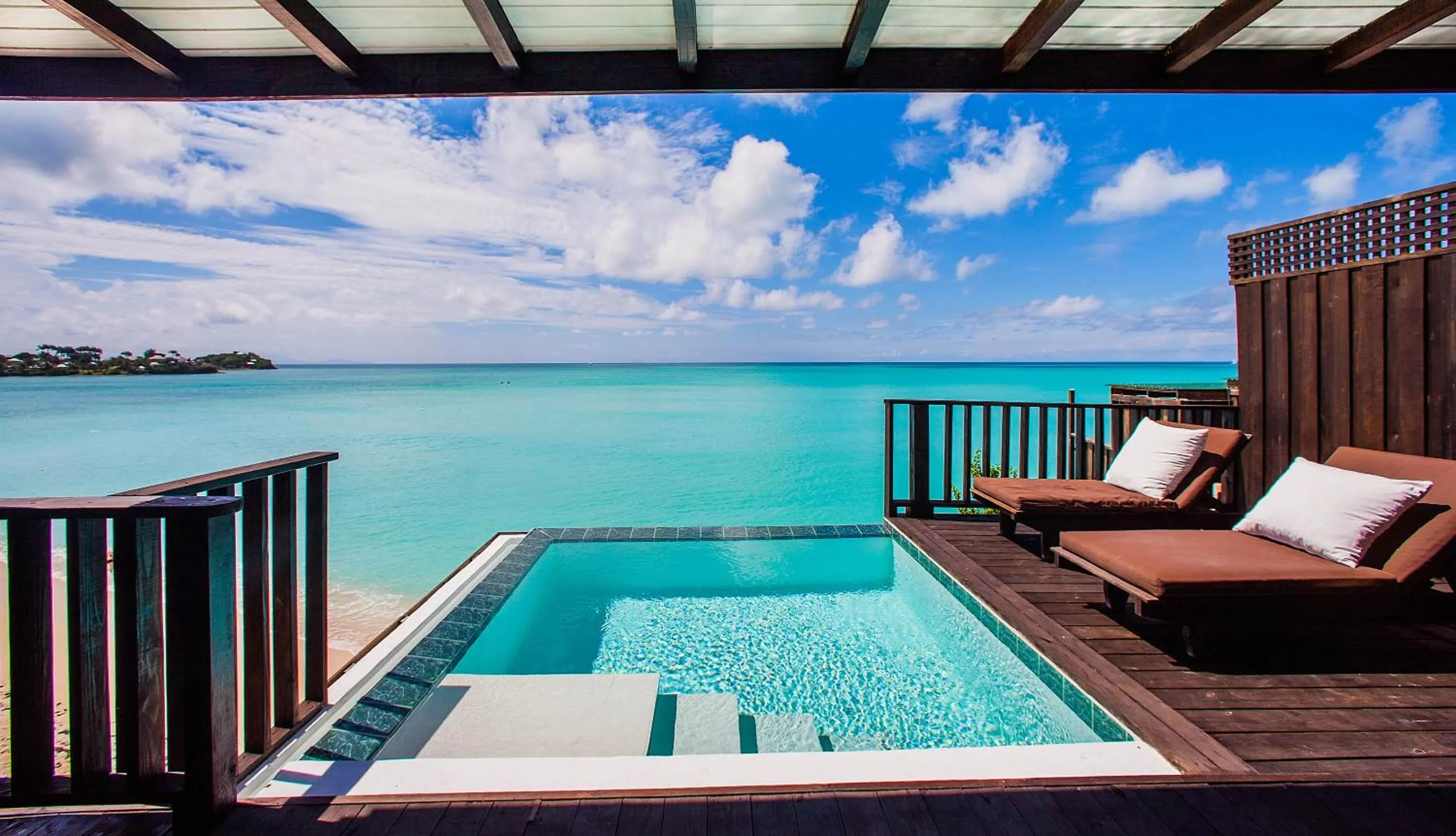 Balcony/Terrace in COCOS Hotel Antigua - All Inclusive - Adults Only