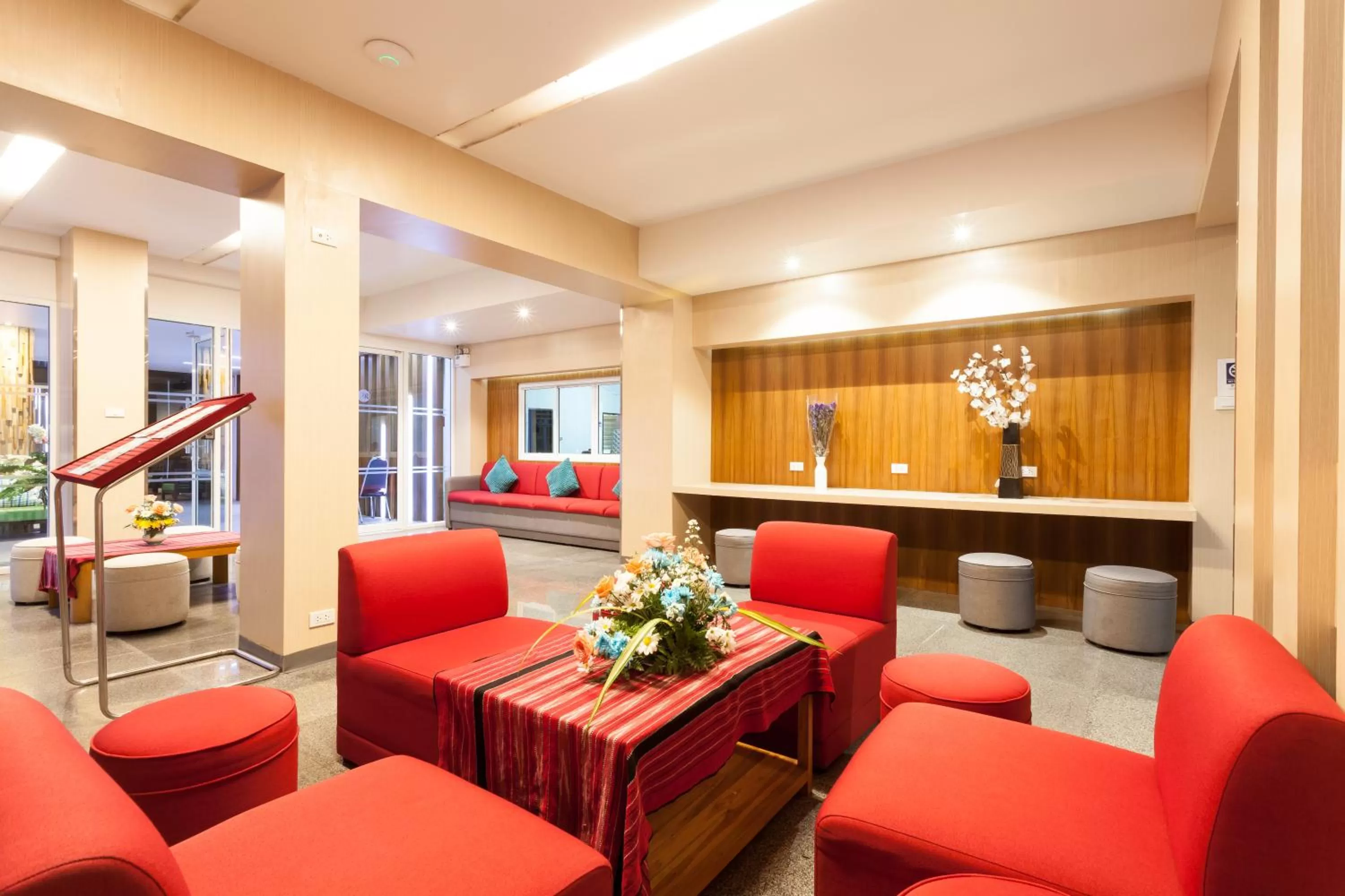 Lobby or reception in We Briza Hotel Chiangmai