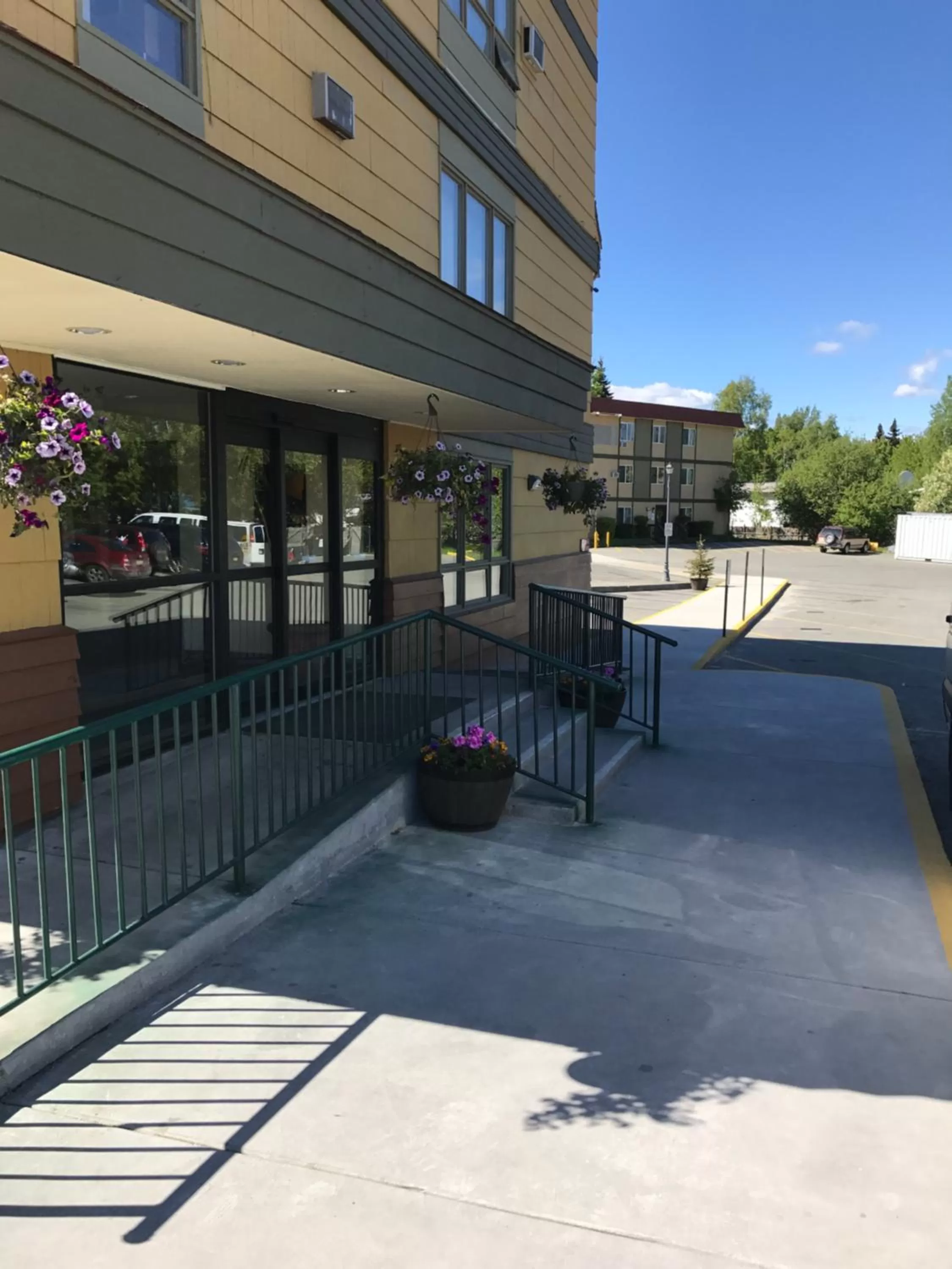 Property building in Americas Best Value Inn & Suites Anchorage Airport