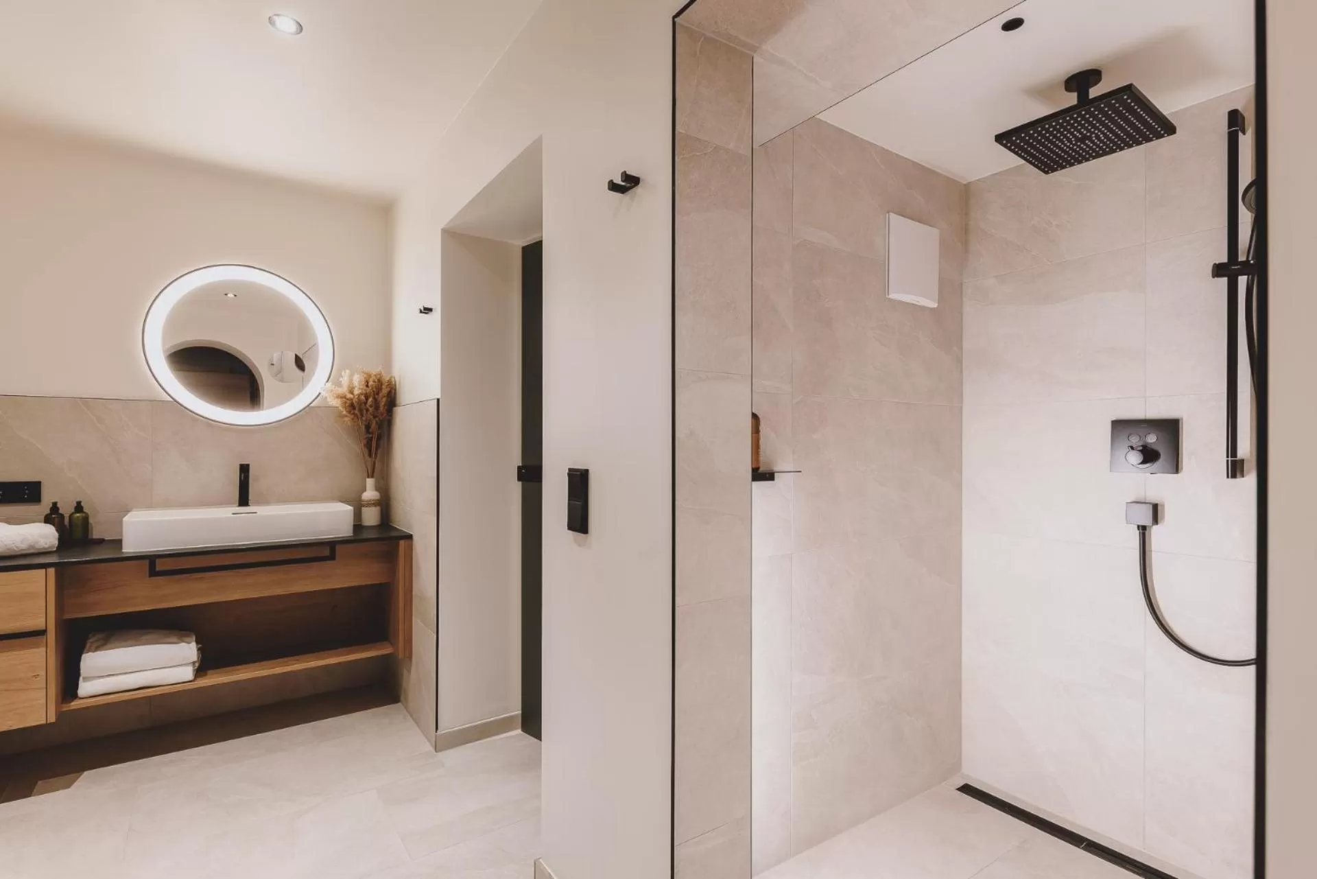 Bathroom in POST POST Hotel - Alpine Boutique Hotel & Spa