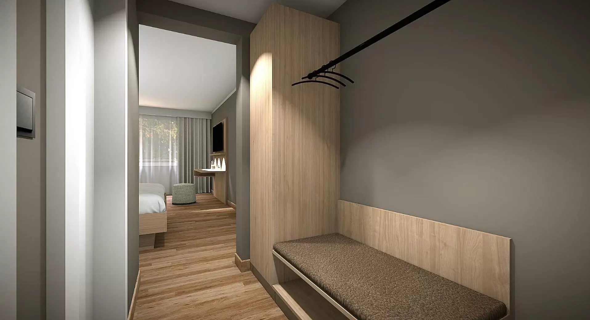 Deluxe Double Room with Balcony and River View in Uferdeck - Boutique Hotel Deluxe Double Room with Balcony and River View in Uferdeck - Boutique Hotel