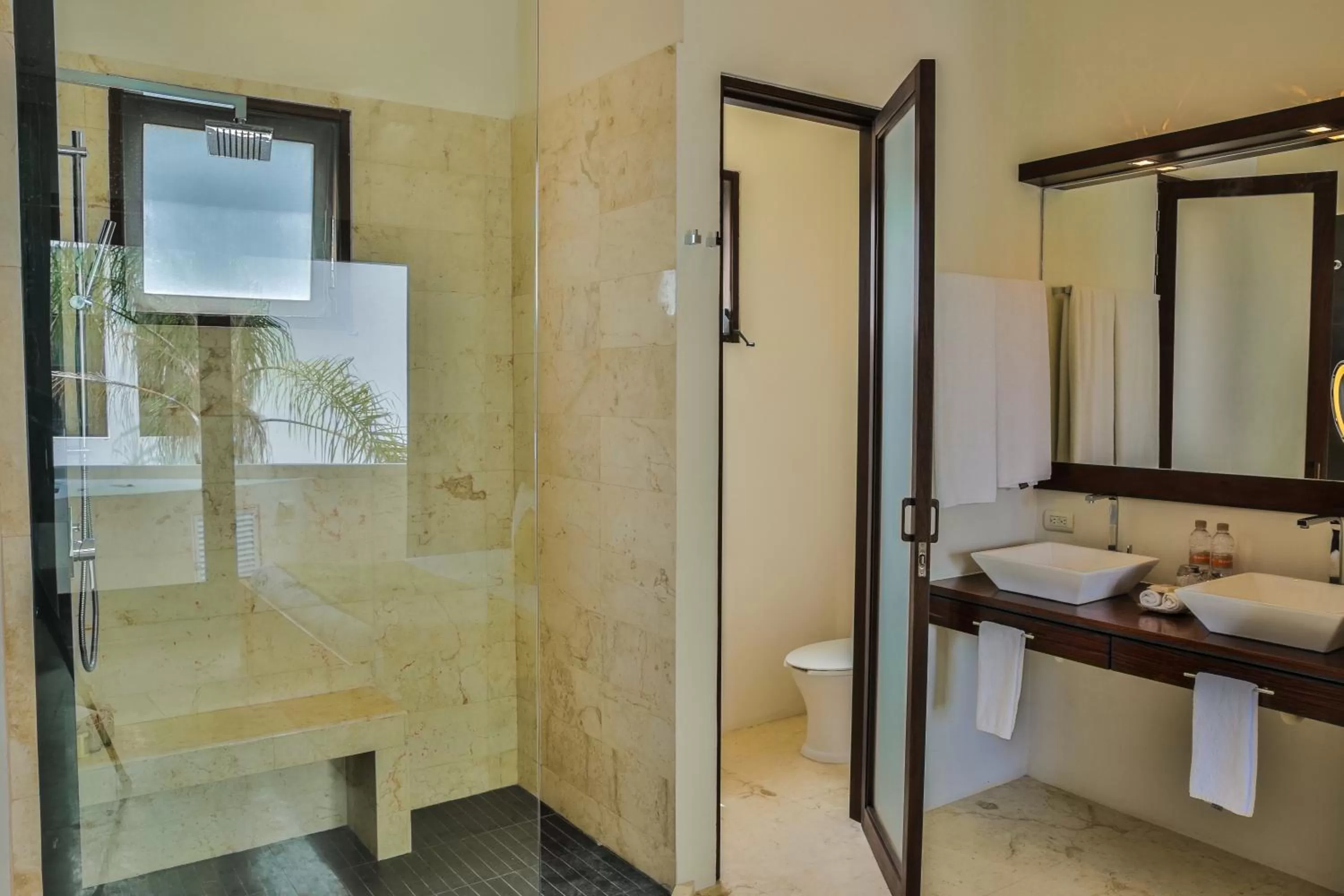 Bathroom in Intima Resort Tulum Adults Only (Clothing Optional)