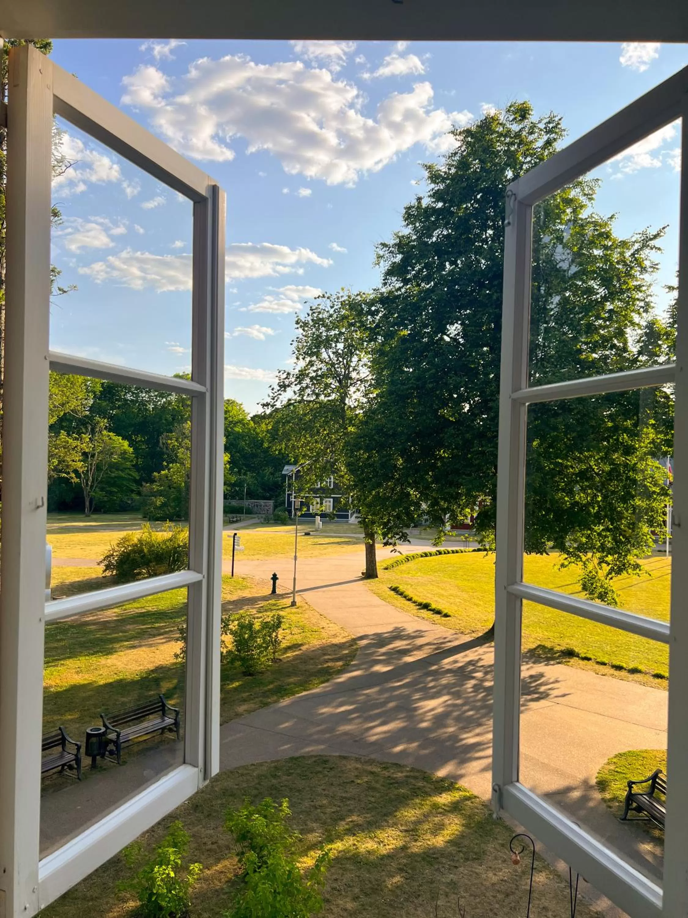 Garden view in Hotel Rezidence Wannas Self Check in