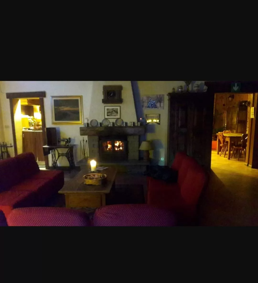 Living room in Hotel Astoria