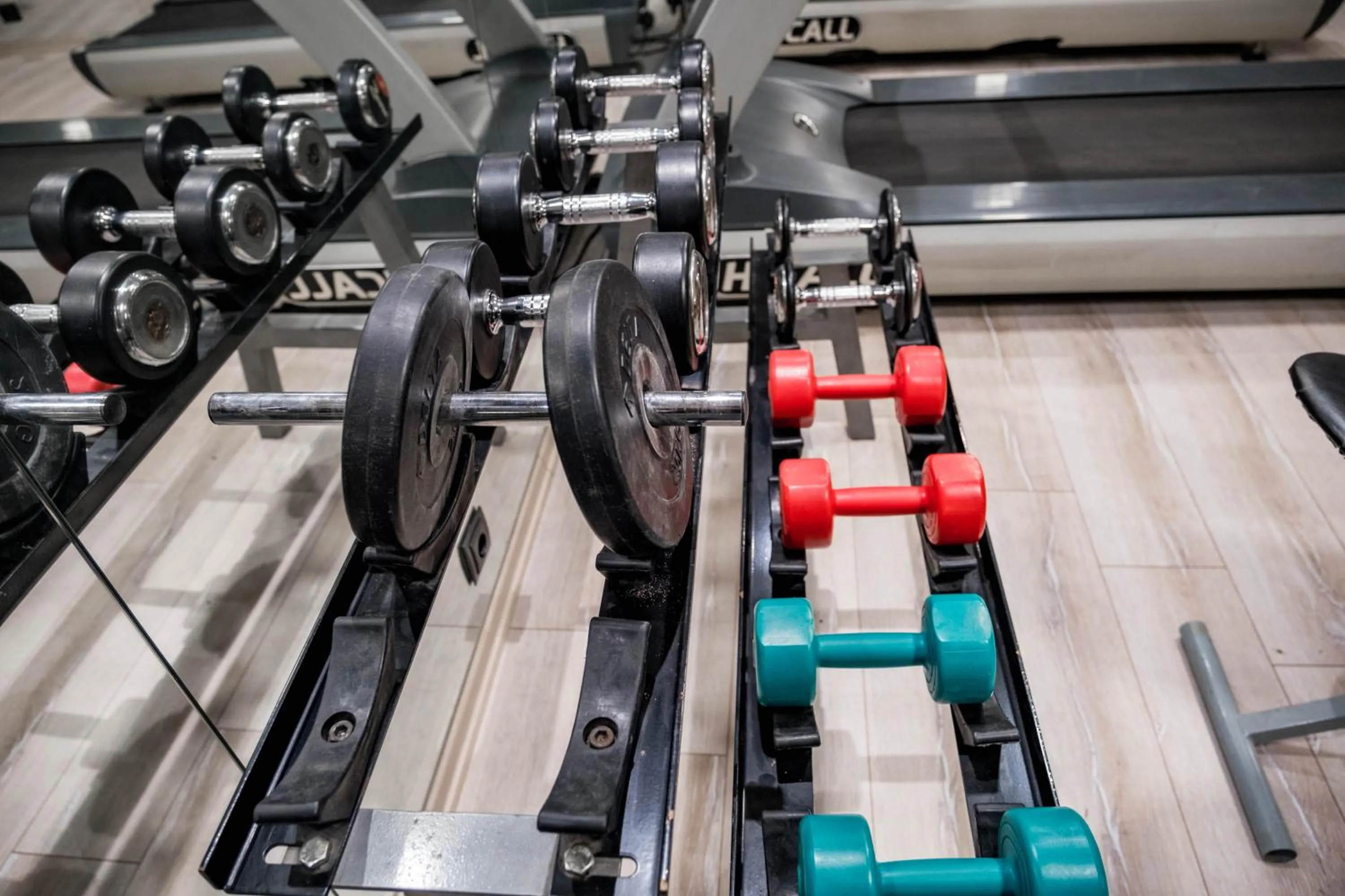 Fitness centre/facilities in Selçuk Hotel