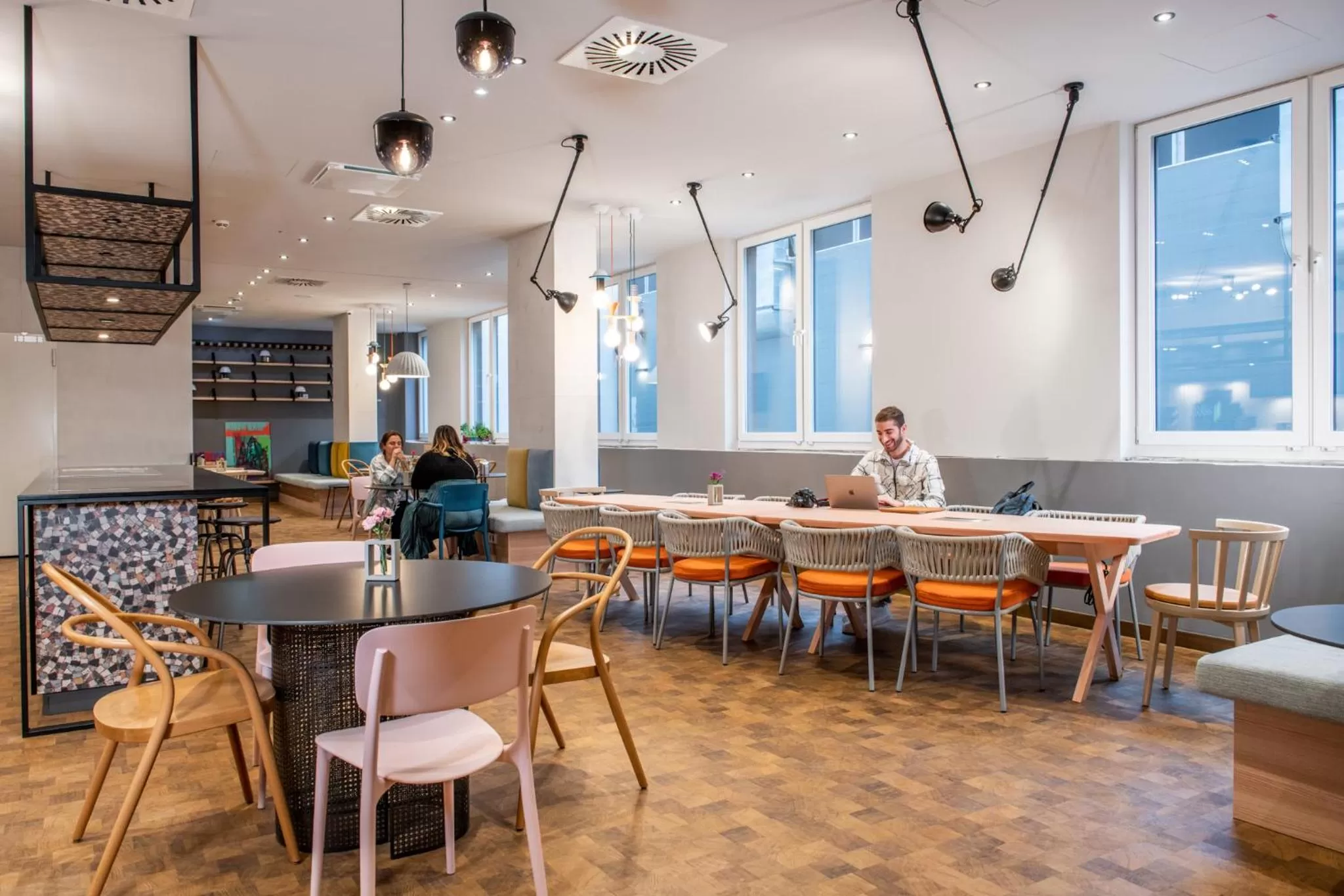 Communal lounge/ TV room in Aparthotel Adagio access Hamburg