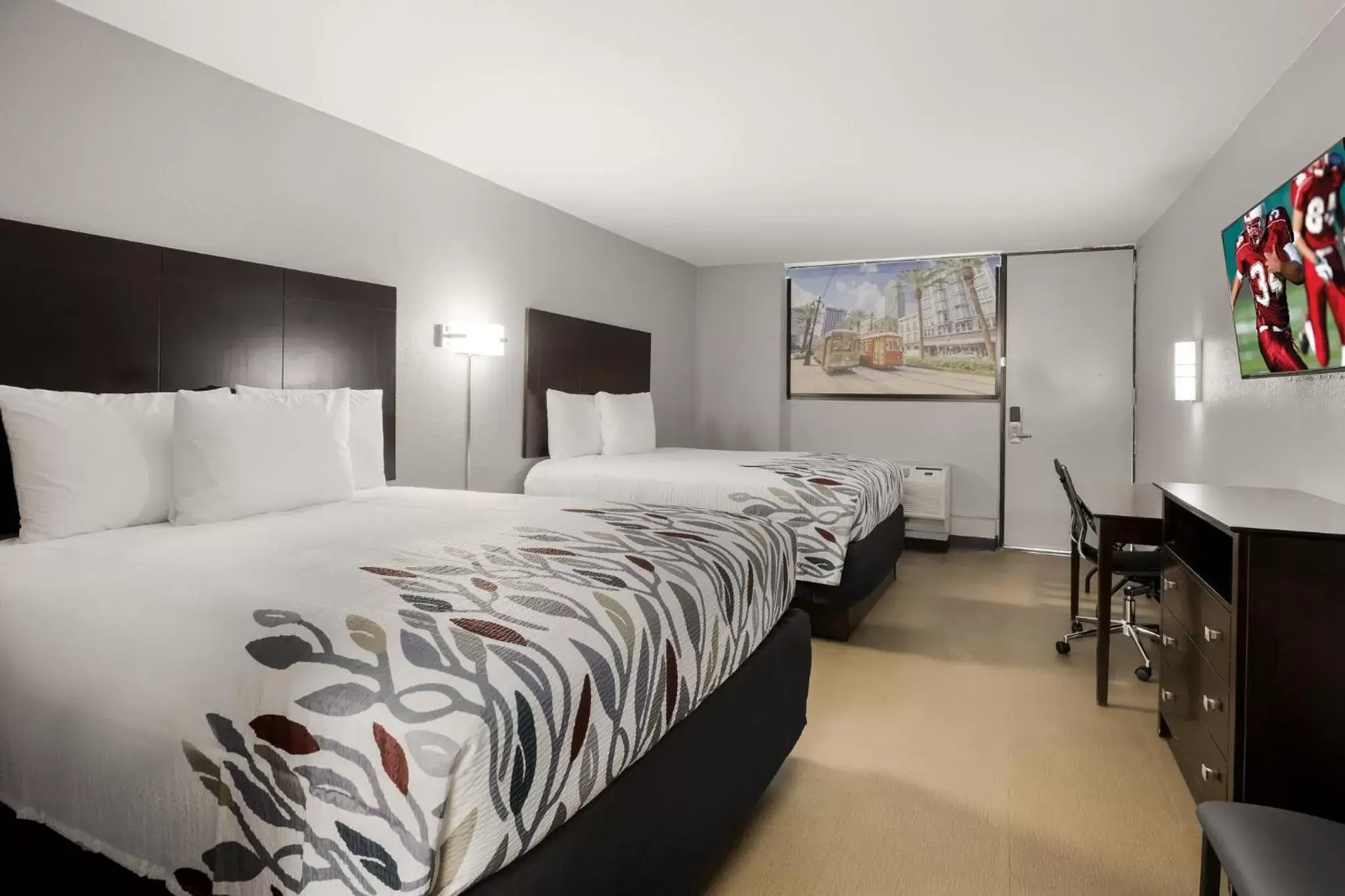 Standard Room with Two Queen Beds Non-Smoking in Red Roof Inn Alexandria, LA Standard Room with Two Queen Beds Non-Smoking in Red Roof Inn Alexandria, LA