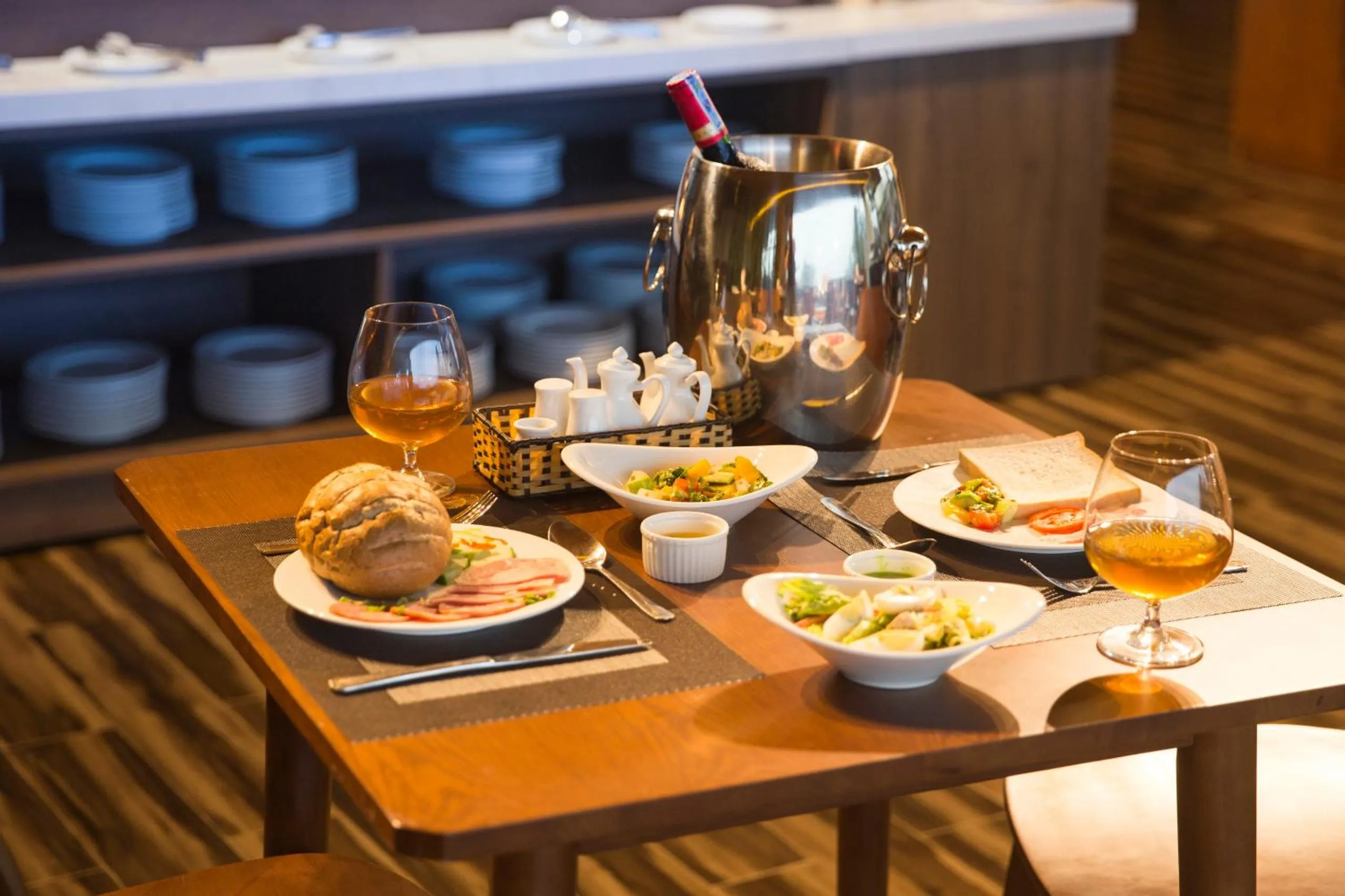 Breakfast in Coral Bay Resort