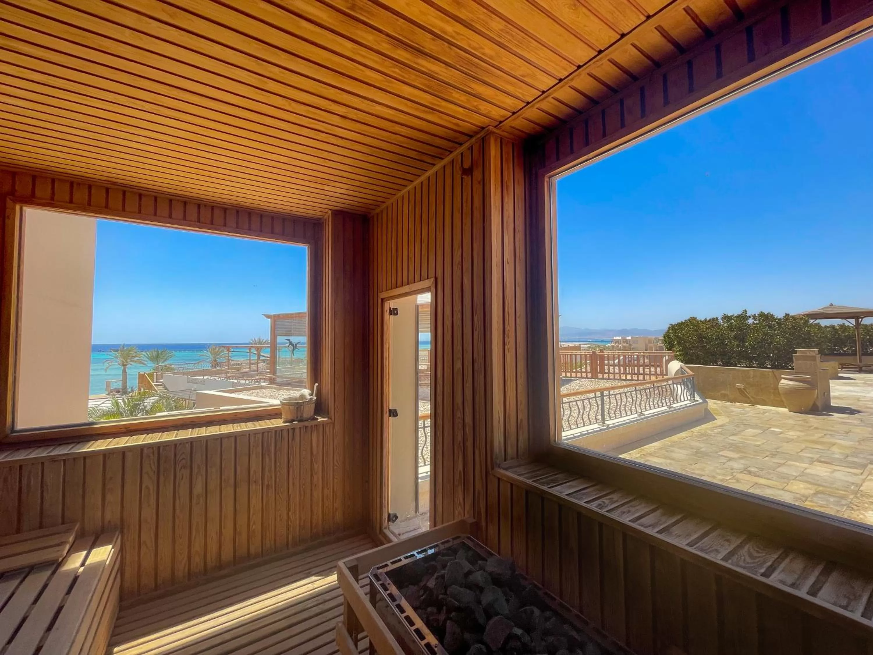 Sauna in The Breakers Diving and Surfing Lodge Soma Bay