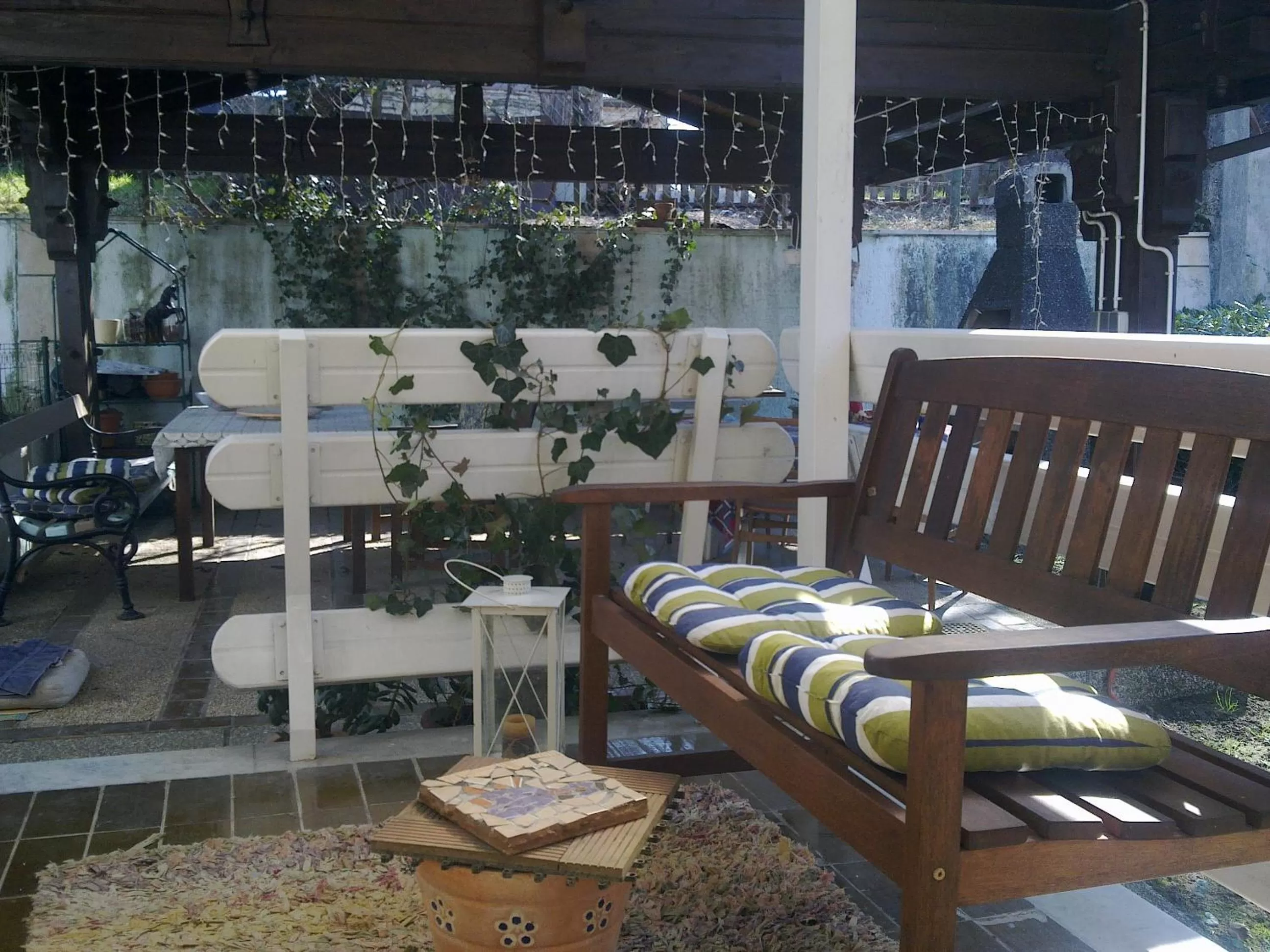 Garden in Apartment & Rooms Miboti