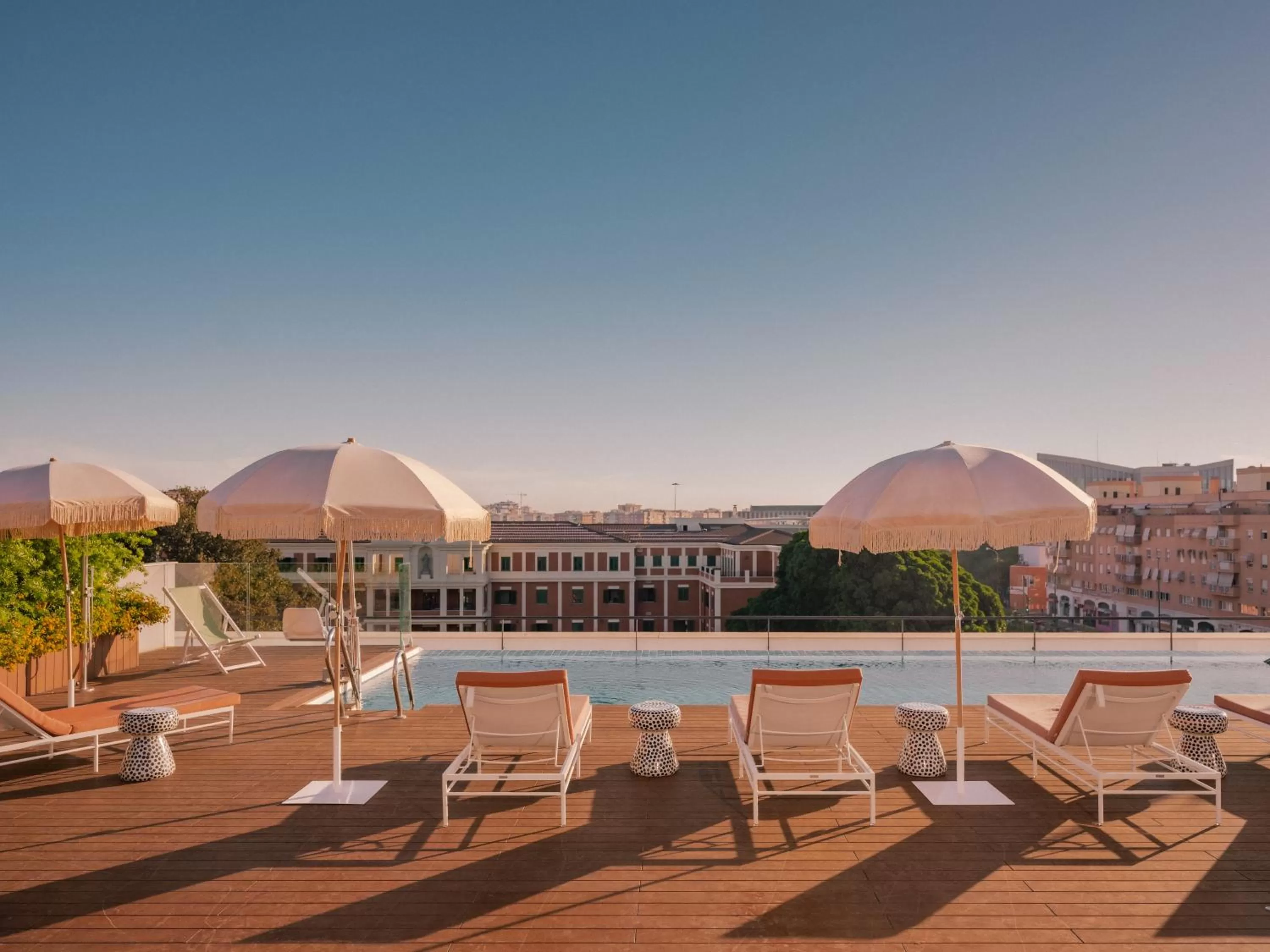 Swimming pool in Ibis Styles Sevilla City Santa Justa