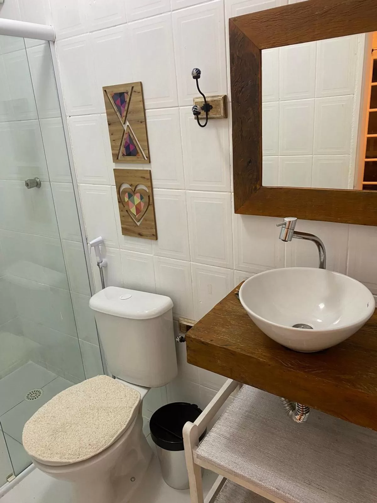 Shower in BOSQUE TOQUE TOQUE Pousada