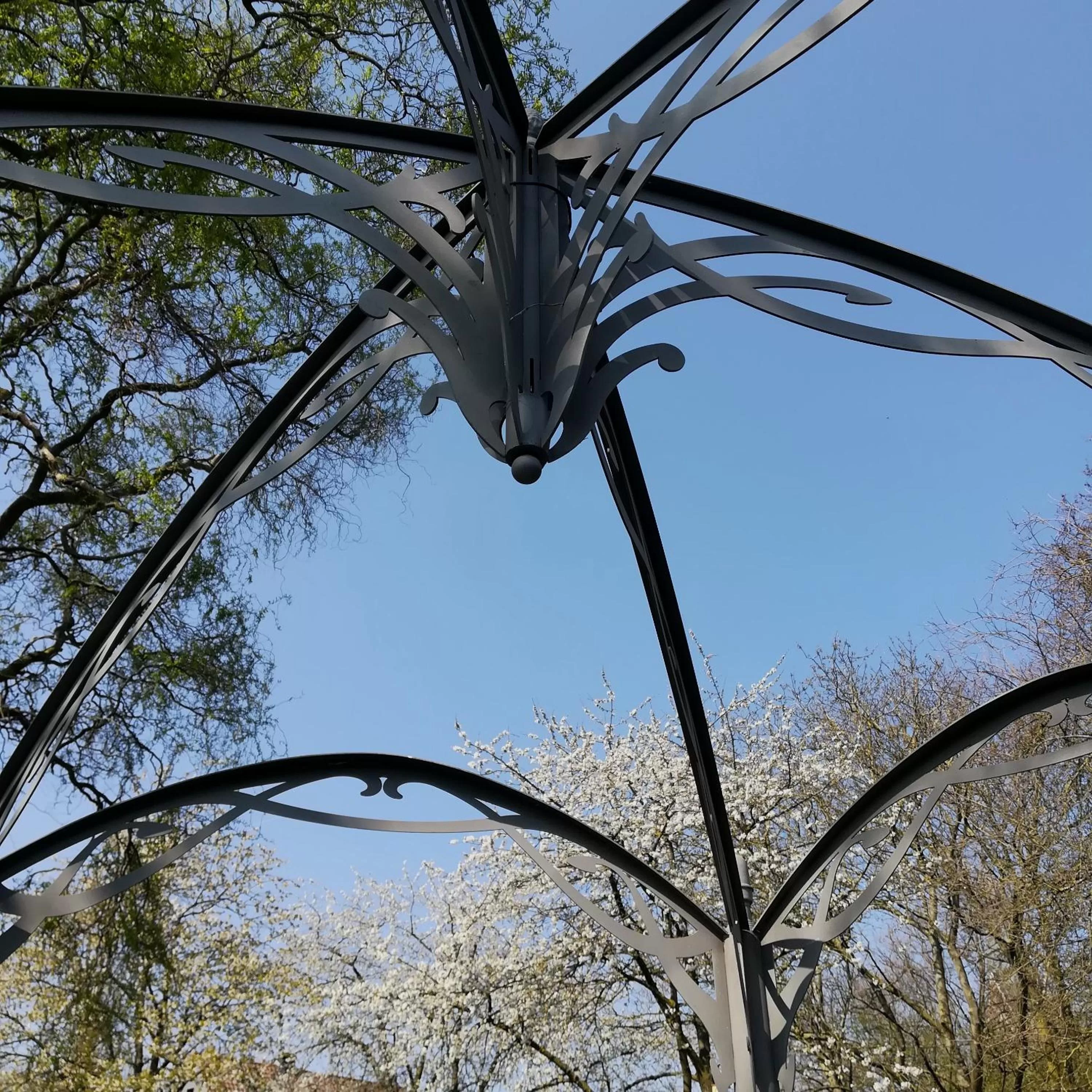 Garden in B&B De Dubbelmolen