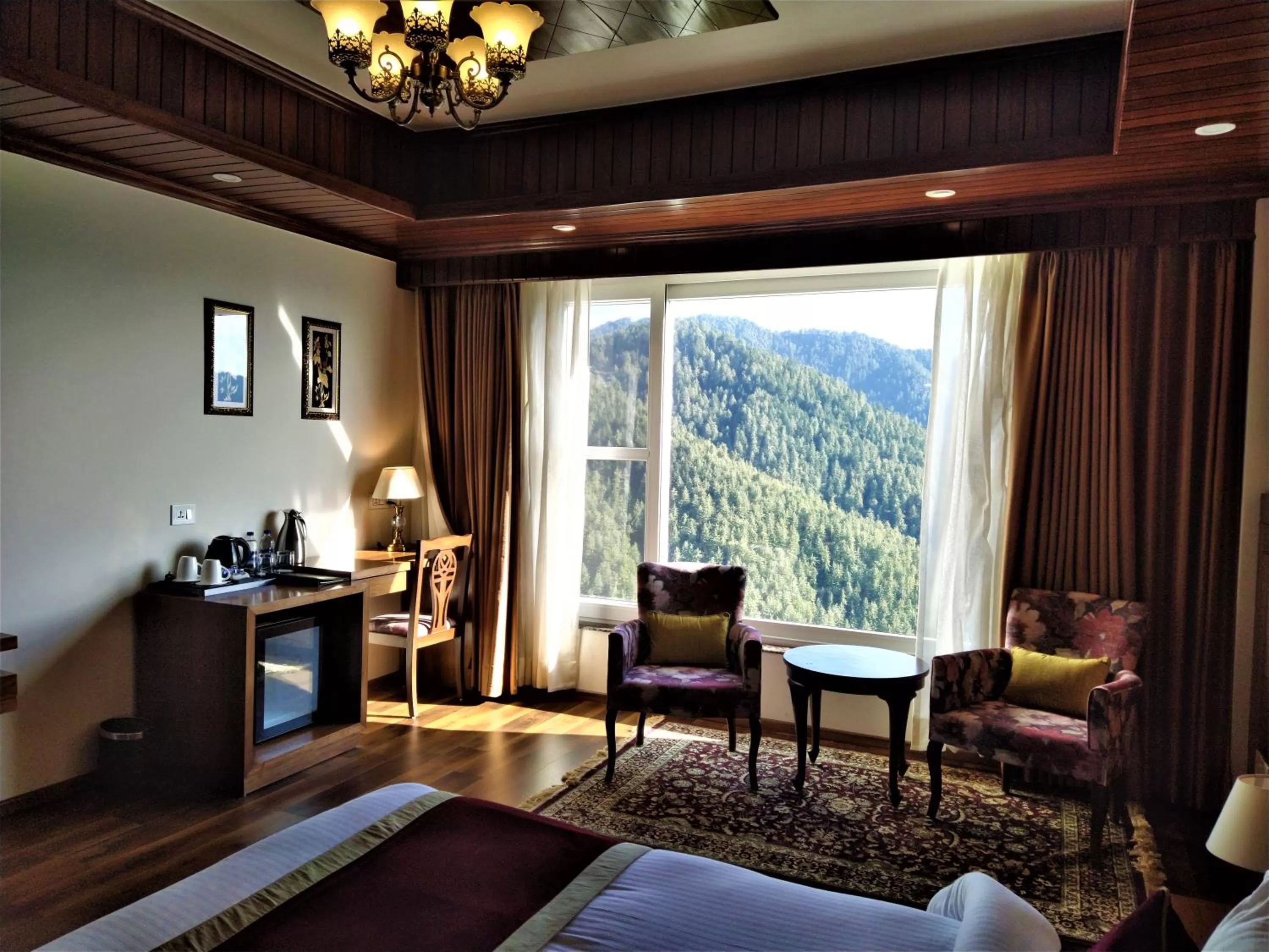 Seating area in The Retreat Mashobra, Shimla