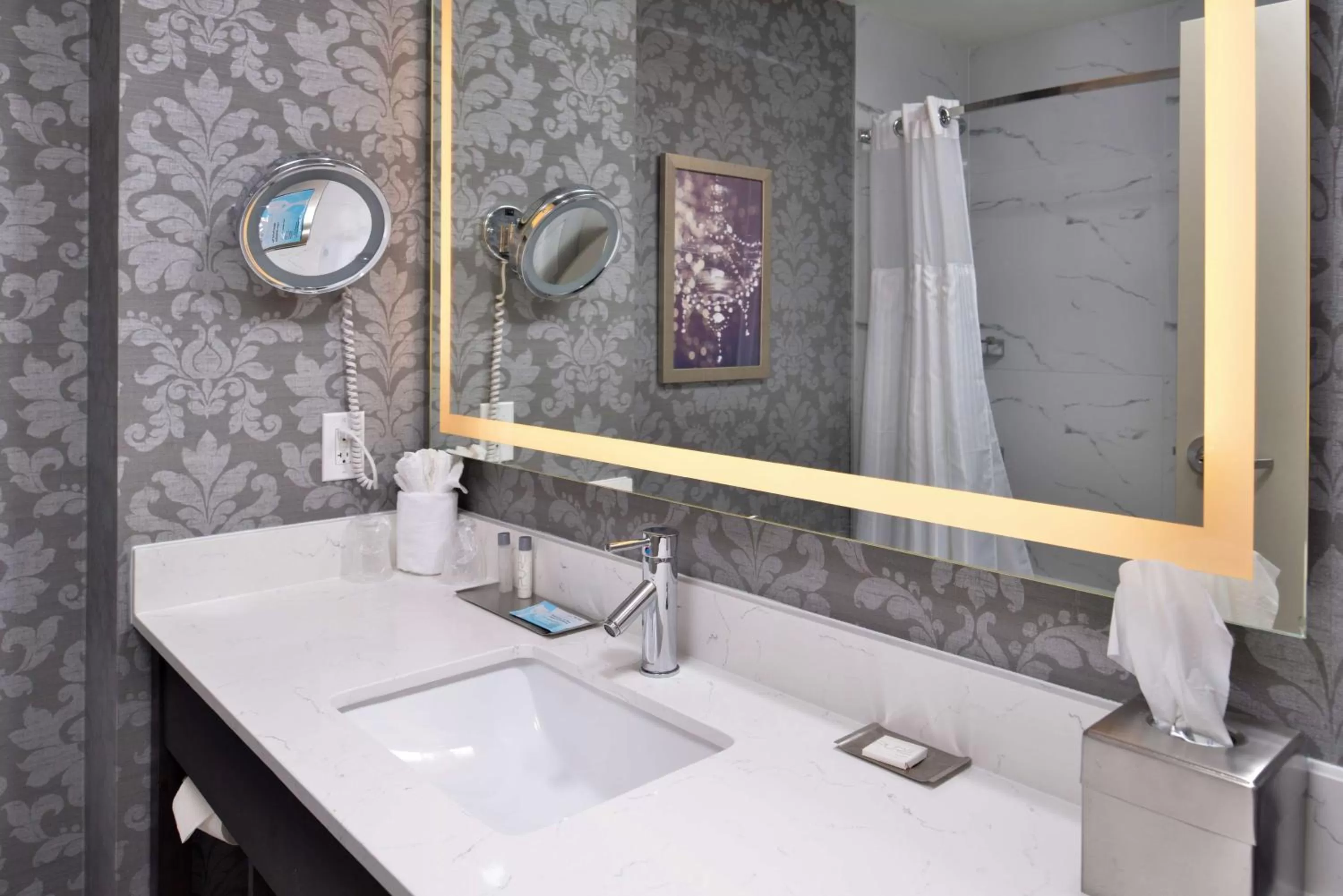 Bathroom in DoubleTree by Hilton Utica