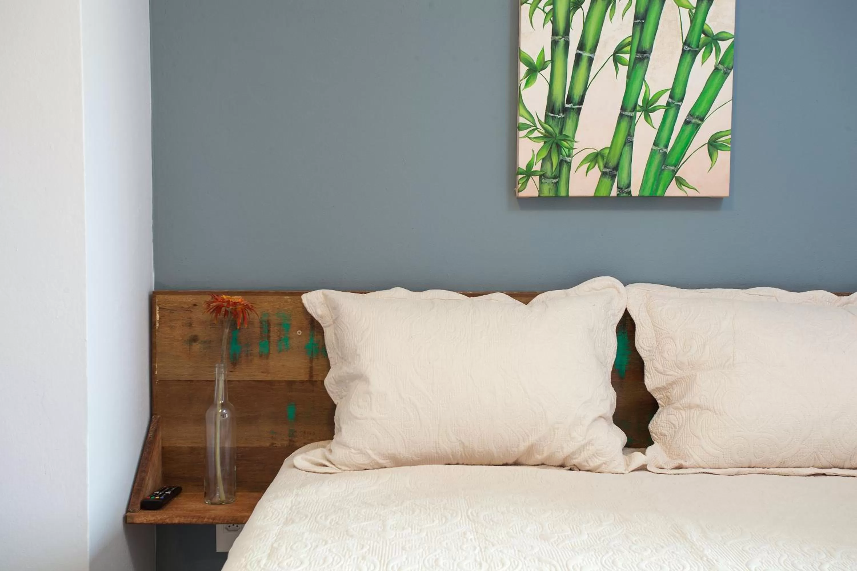 Bed in Pousada Moquirido