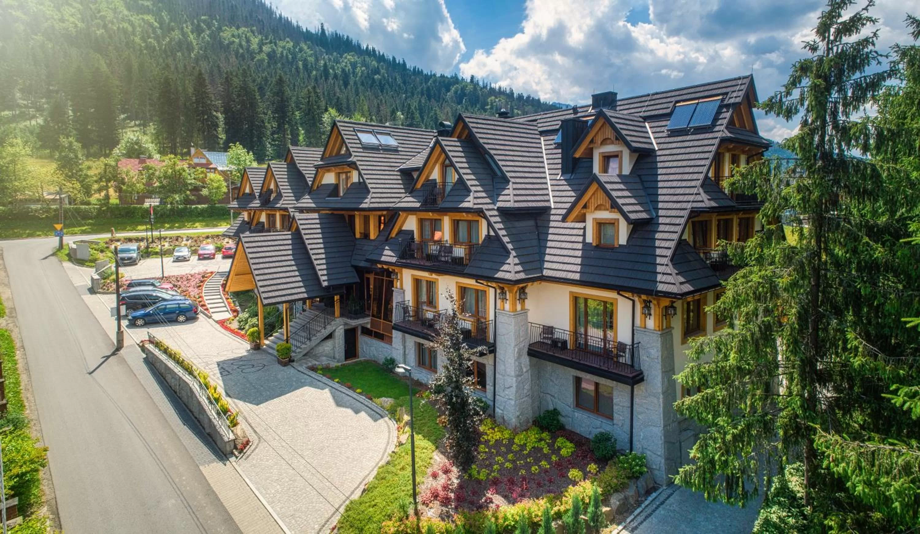 Property building in Gold Hotel