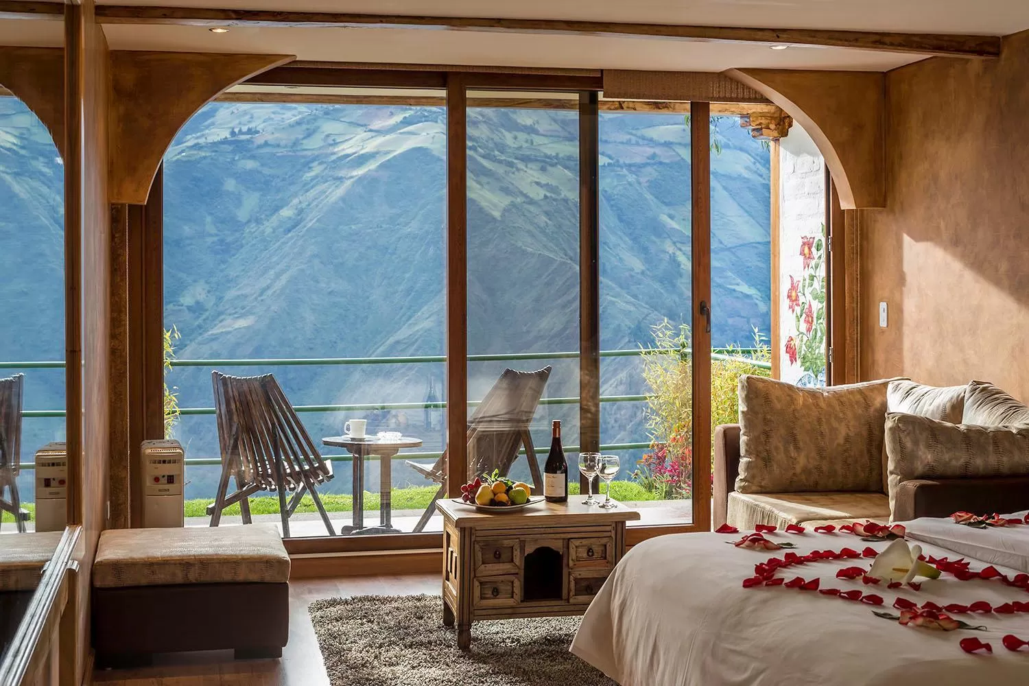 Natural landscape, Seating Area in Luna Volcán, Adventure SPA