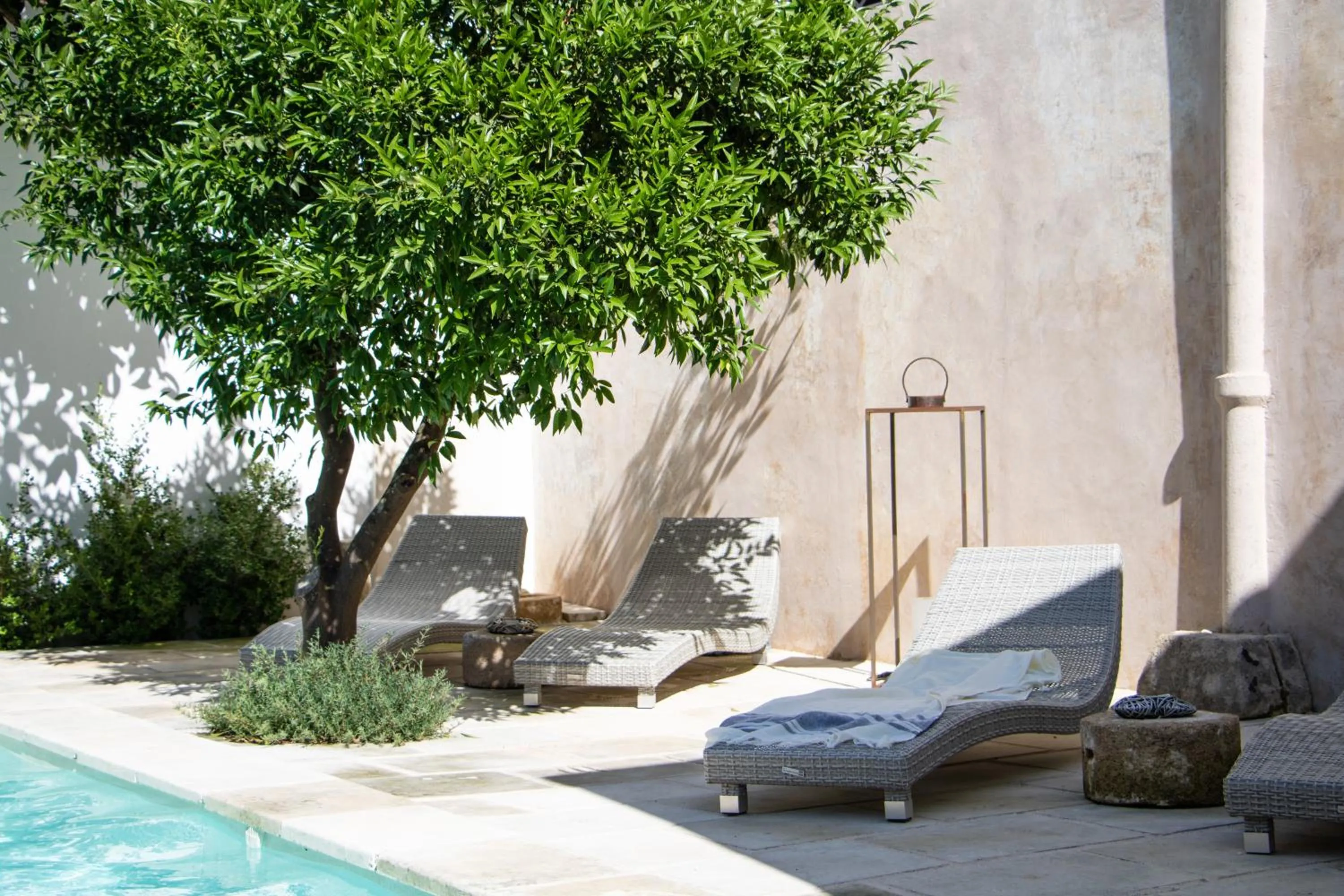 Patio in Palazzo Castriota