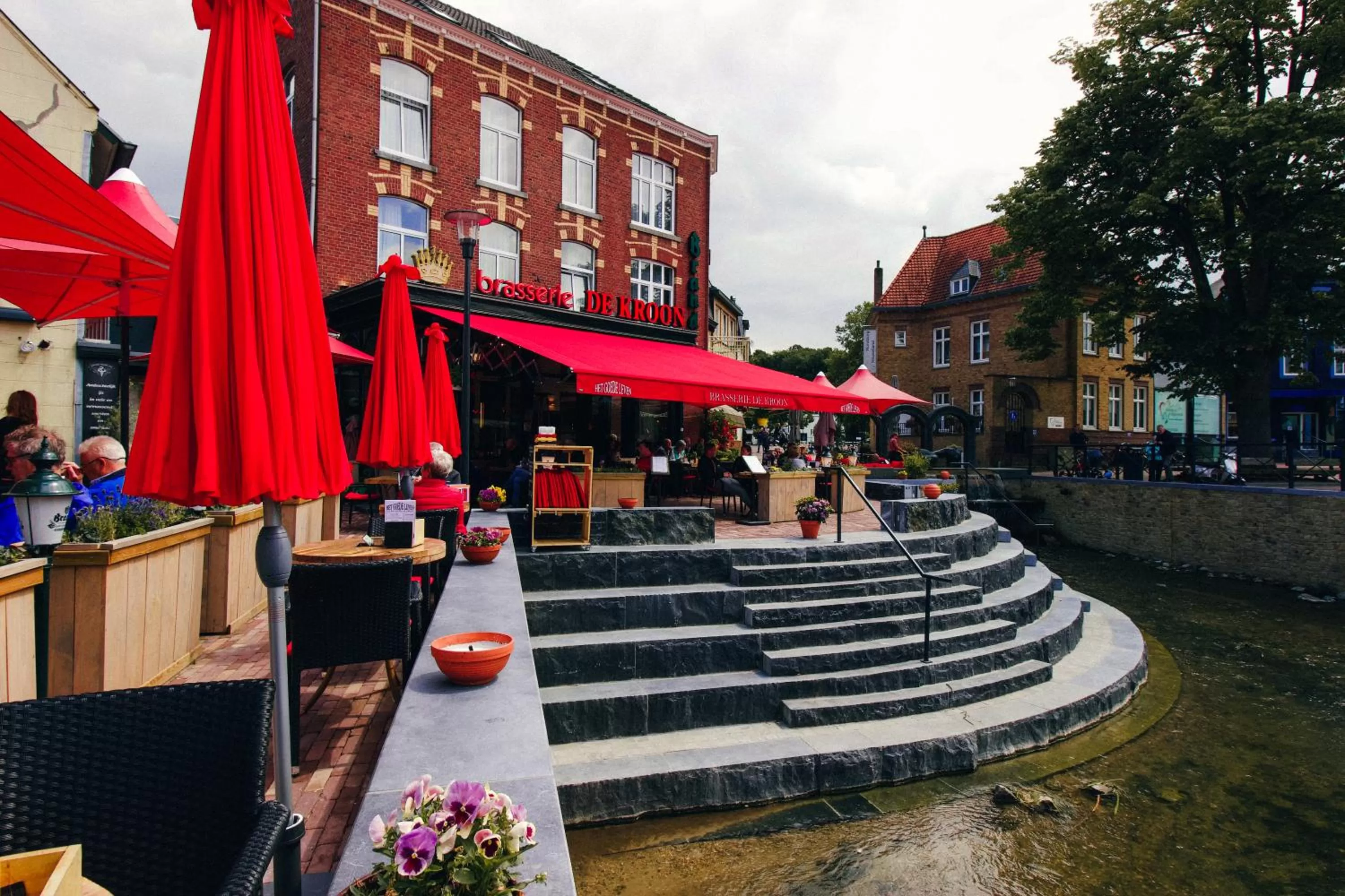 Balcony/Terrace, Property Building in Hotel Brasserie de Kroon