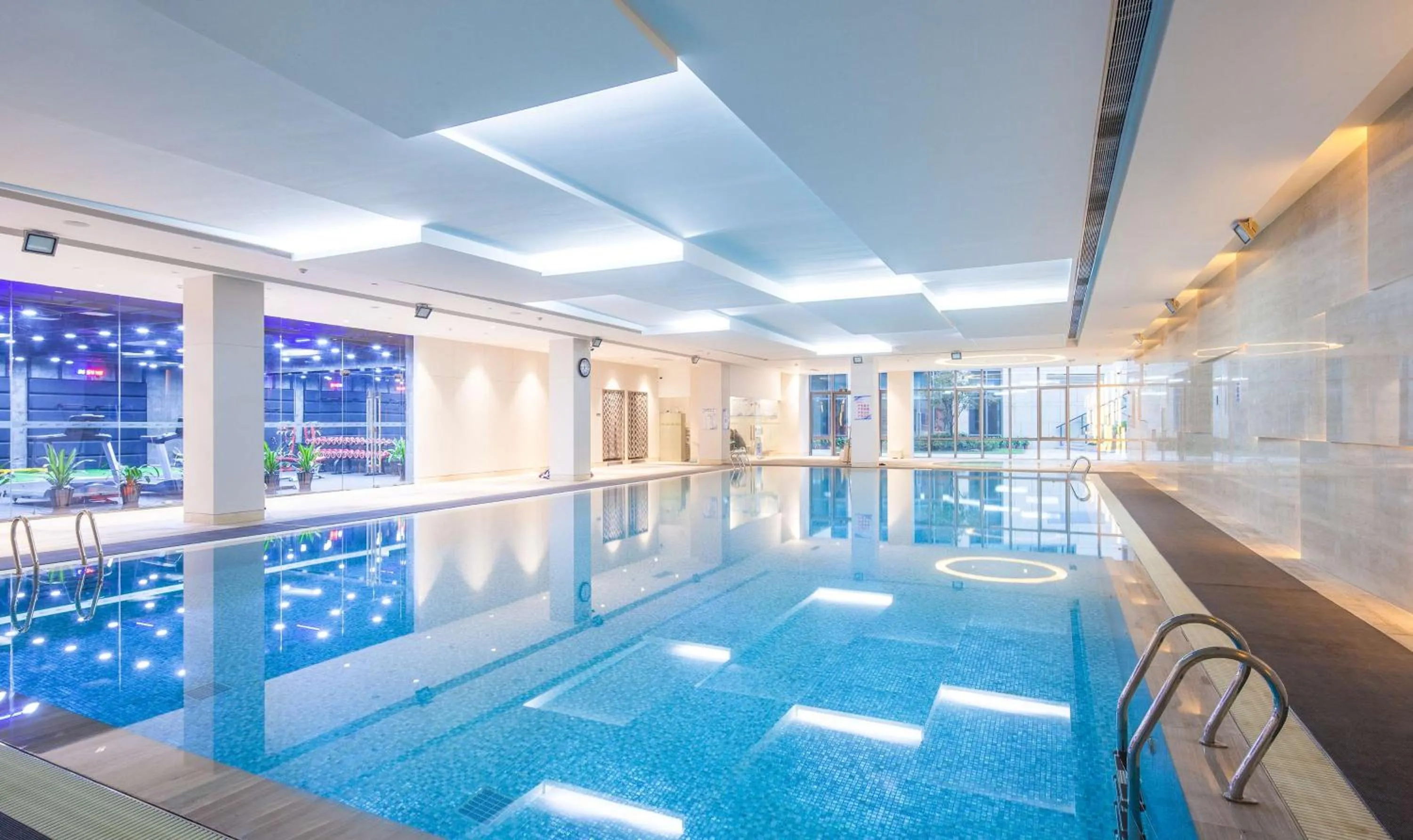 On site, Swimming Pool in Radisson Exhibition Center Shanghai