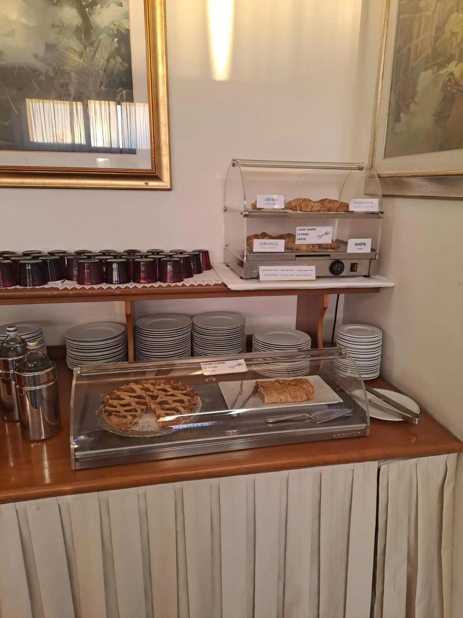 Breakfast in Hotel Internazionale