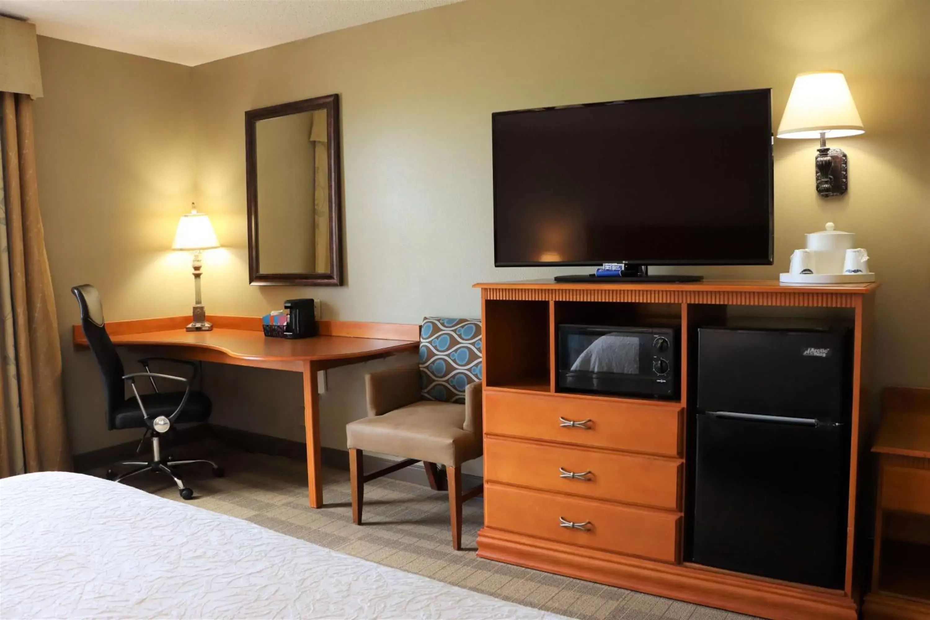 King Room with Accessible Tub - Mobility and Hearing Access/Non-Smoking in Hampton Inn & Suites Thibodaux King Room with Accessible Tub - Mobility and Hearing Access/Non-Smoking in Hampton Inn & Suites Thibodaux
