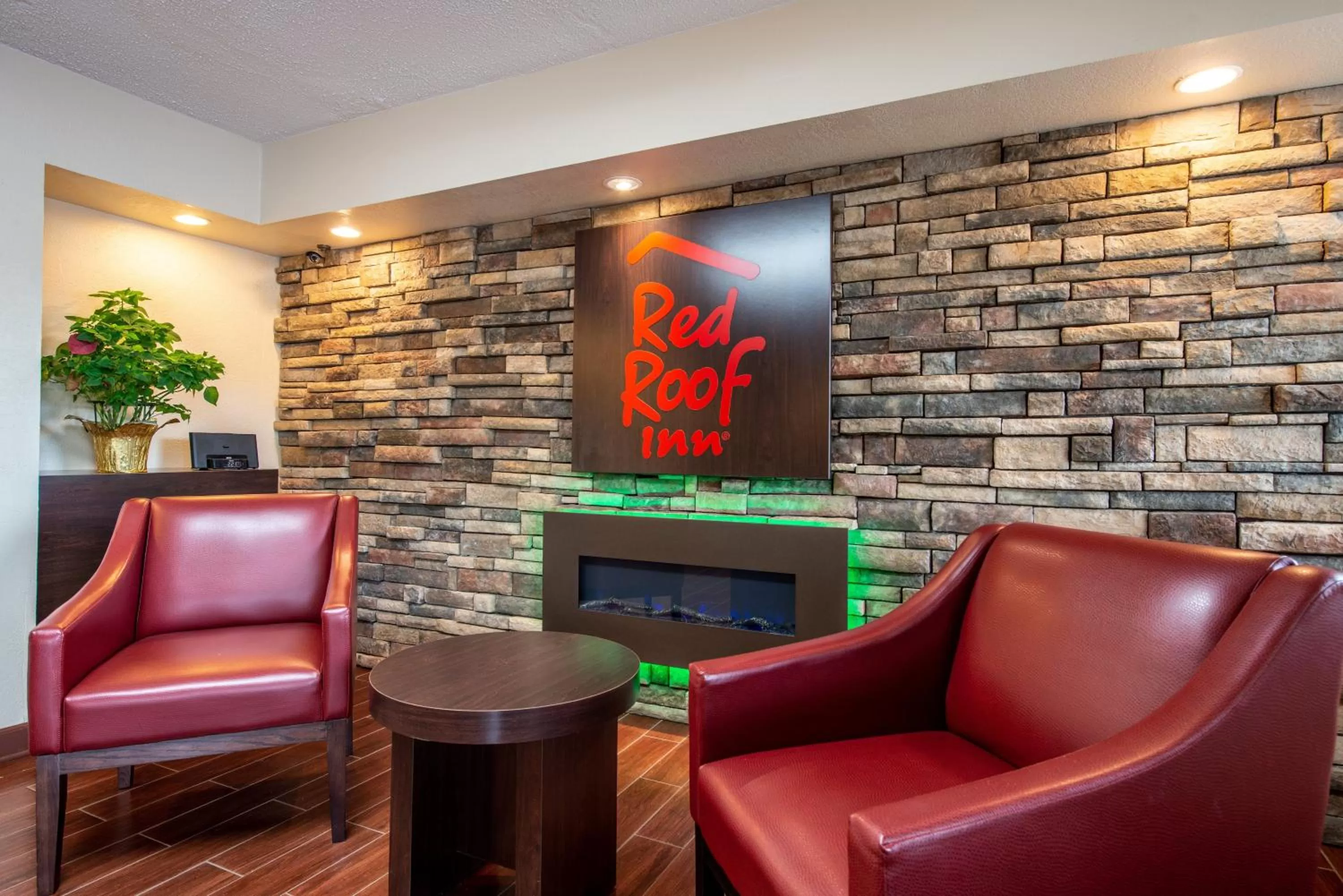 Lobby or reception in Red Roof Inn Marion, IN