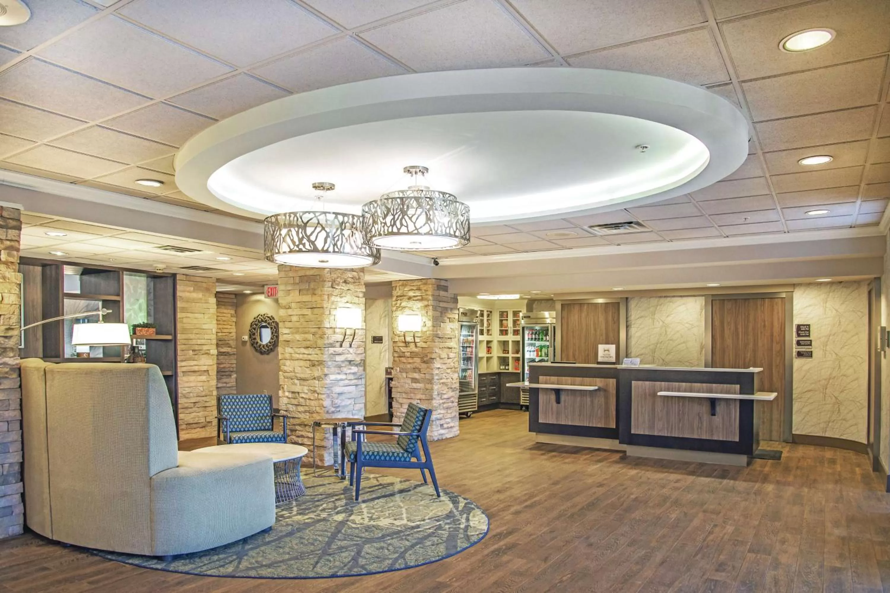 Lobby or reception in Homewood Suites Durham-Chapel Hill I-40