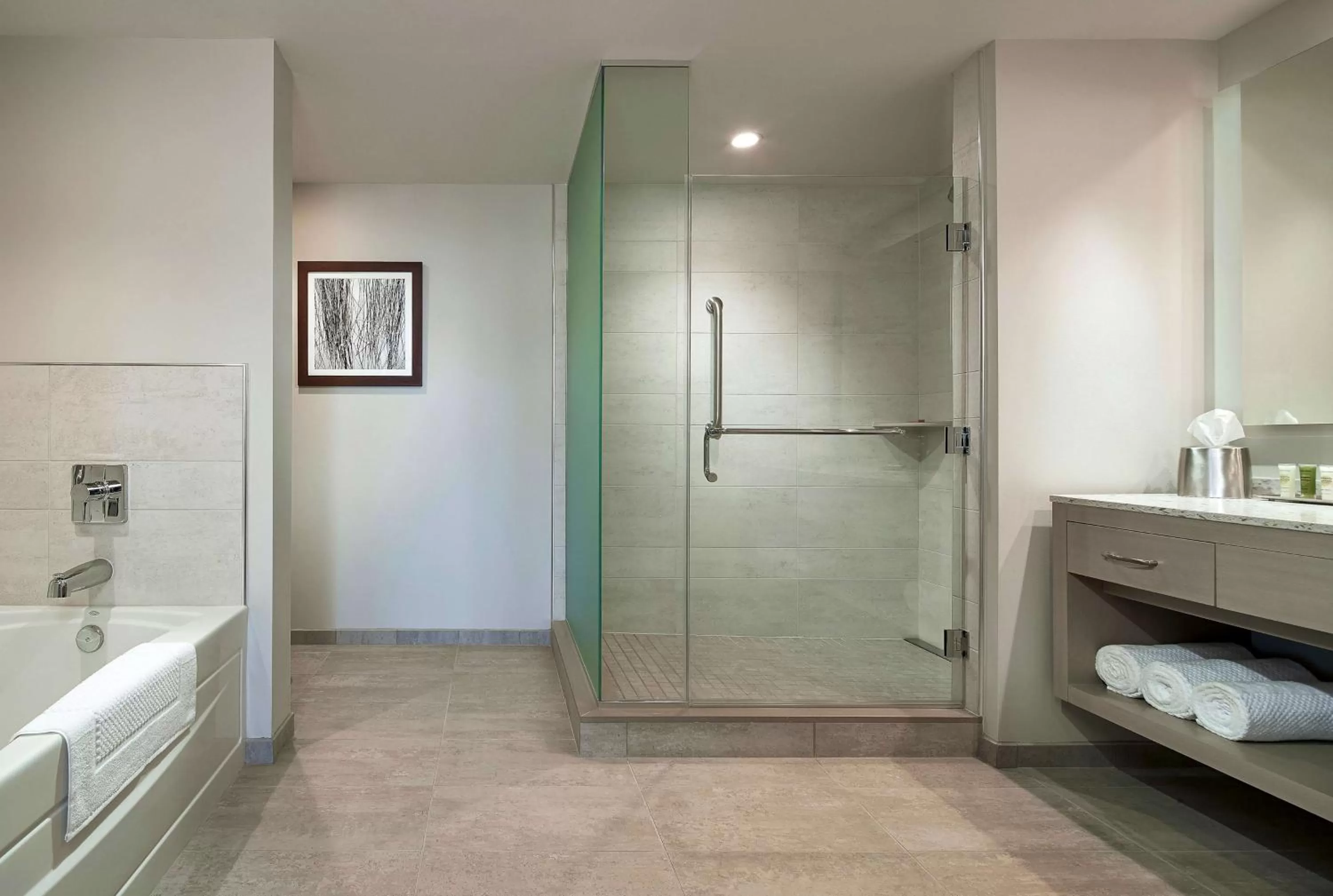 Bathroom in Hilton Grand Vacations Club Ocean Enclave Myrtle Beach