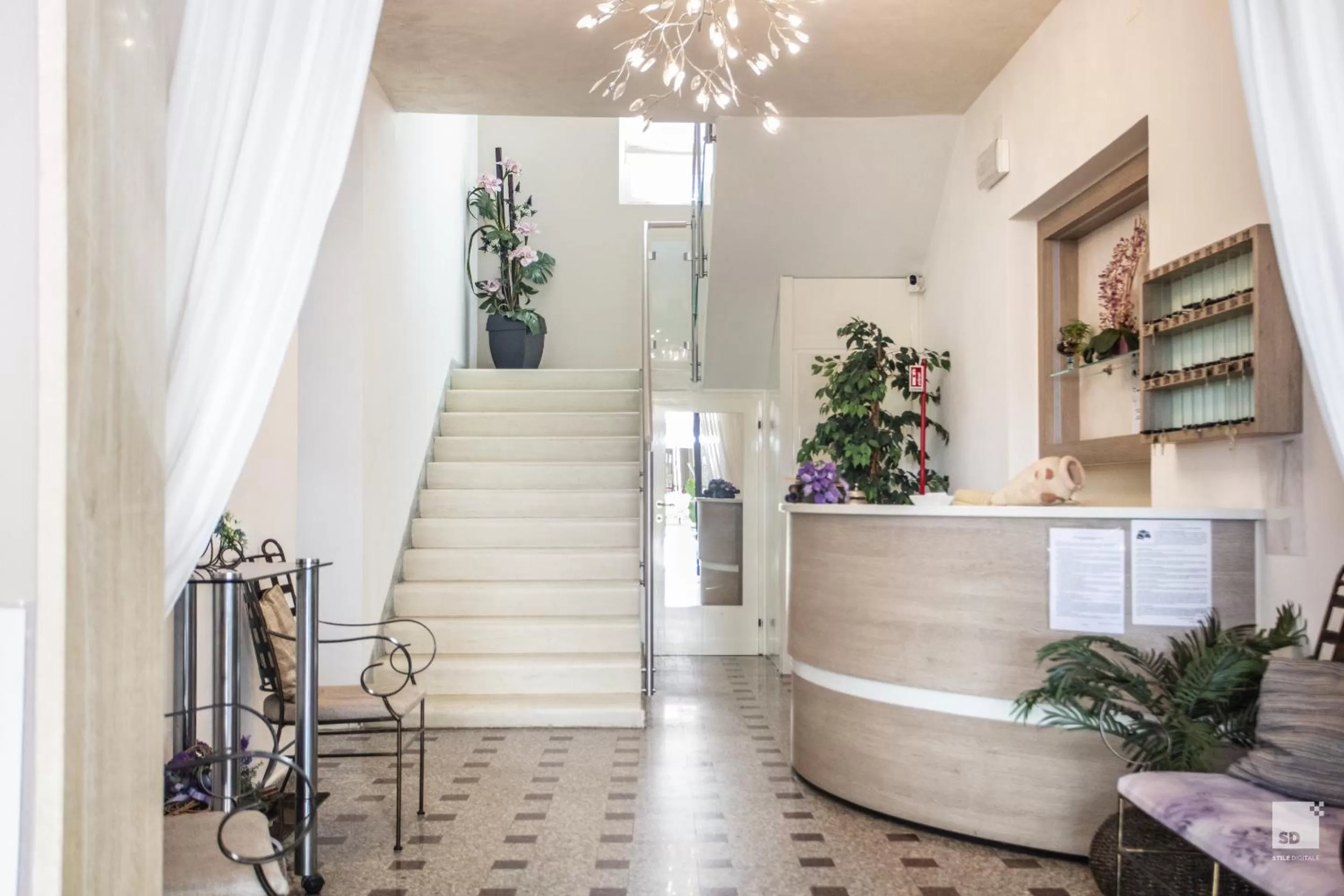 Lobby or reception in Hotel Fattori Mare