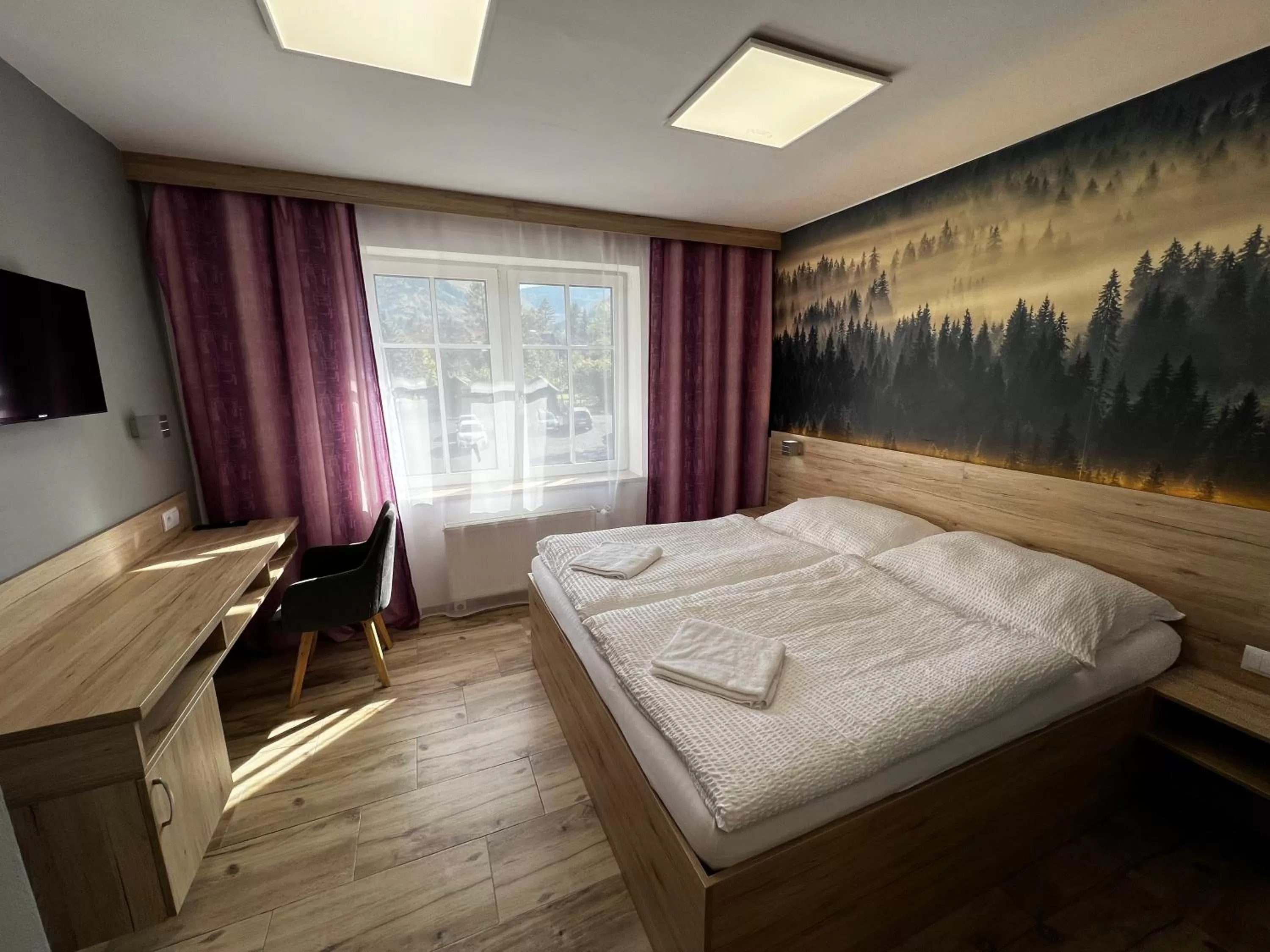 Bed in Hotel U Kociana