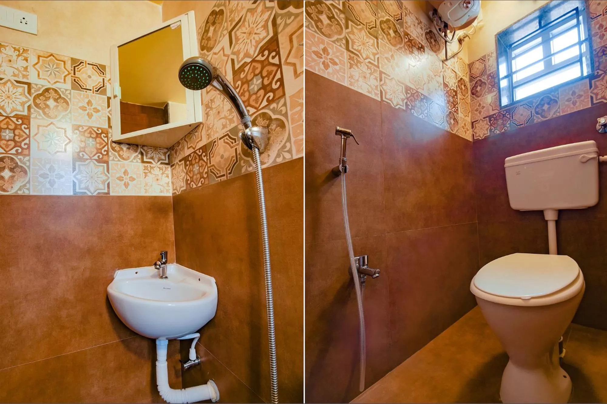 Bathroom in FabHotel Vijaylakshmi Stay Inn - Nr Chennai International Airport