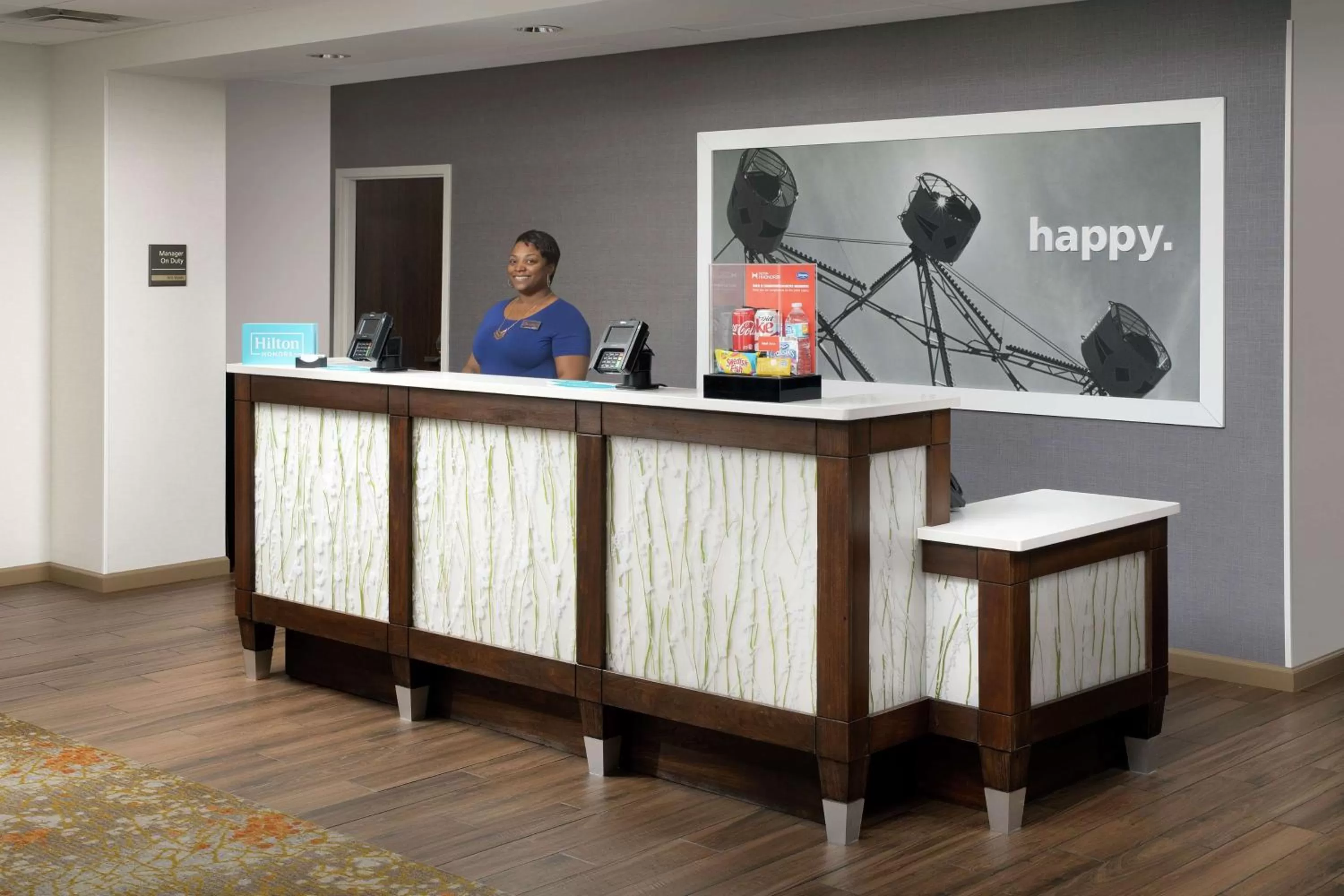 Lobby or reception in Hampton Inn Denver Tech Center South