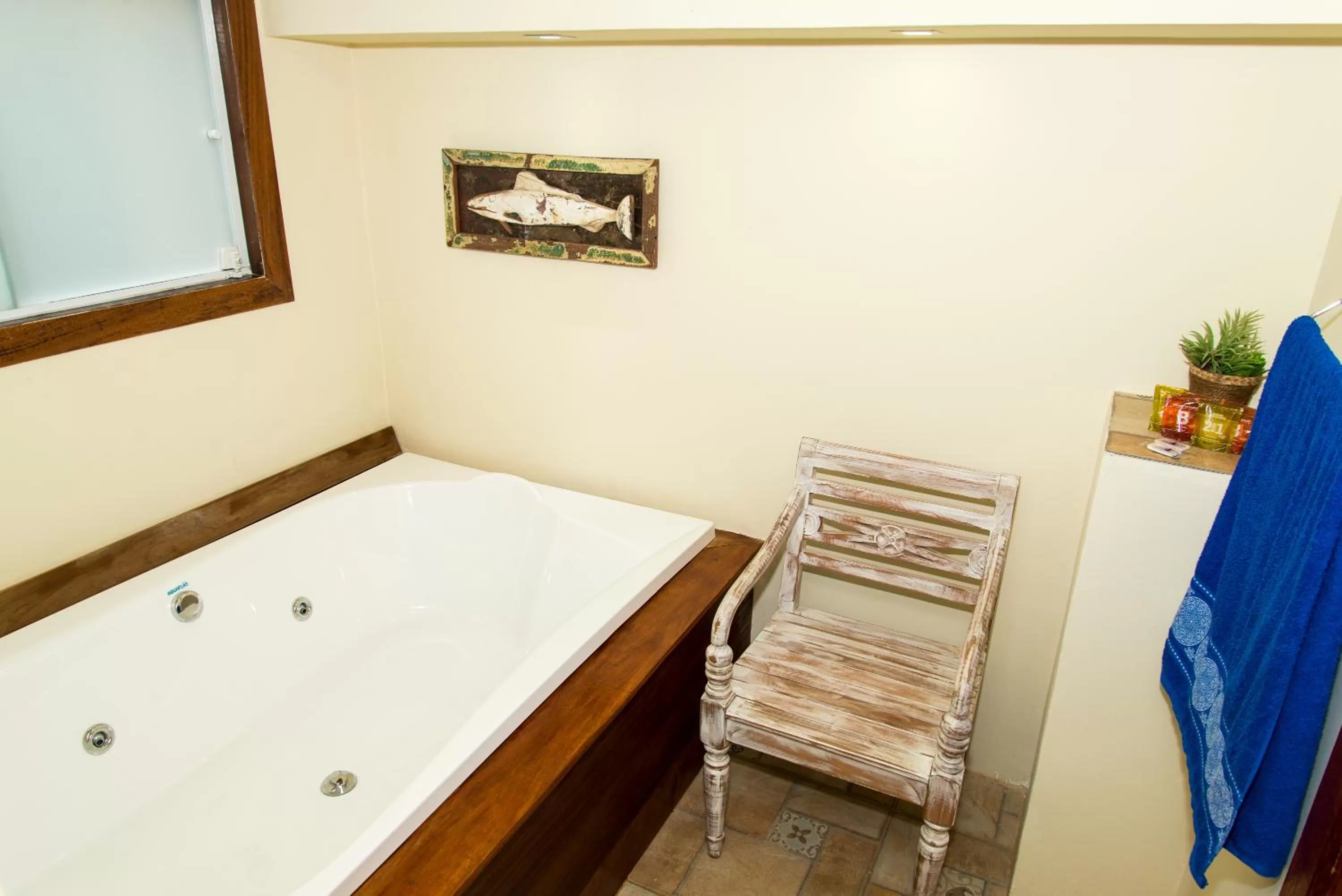 Decorative detail, Bathroom in Pousada La Dolce Vita