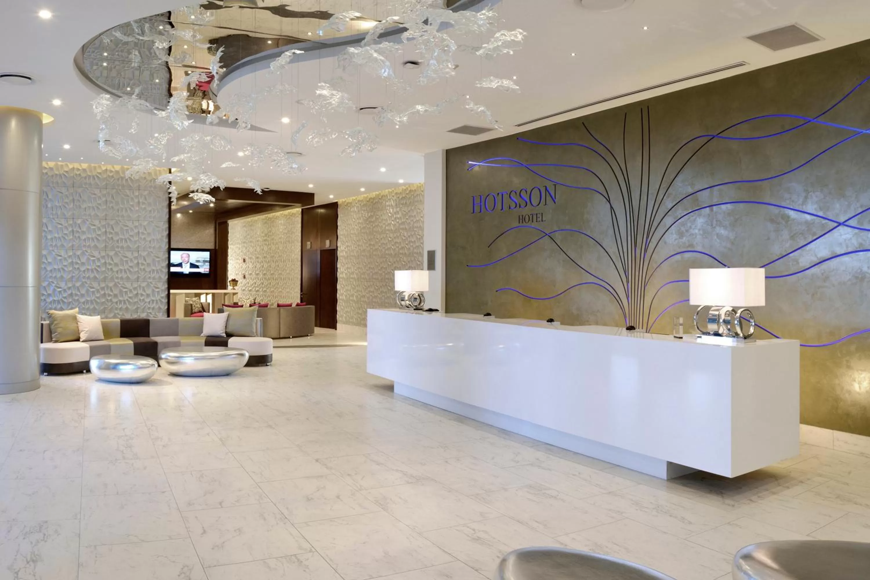 Lobby or reception in HS HOTSSON Hotel Silao