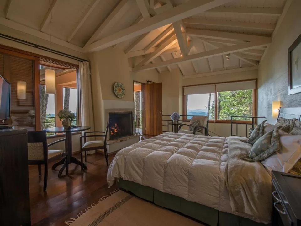 Bed in Kuriuwa Hotel