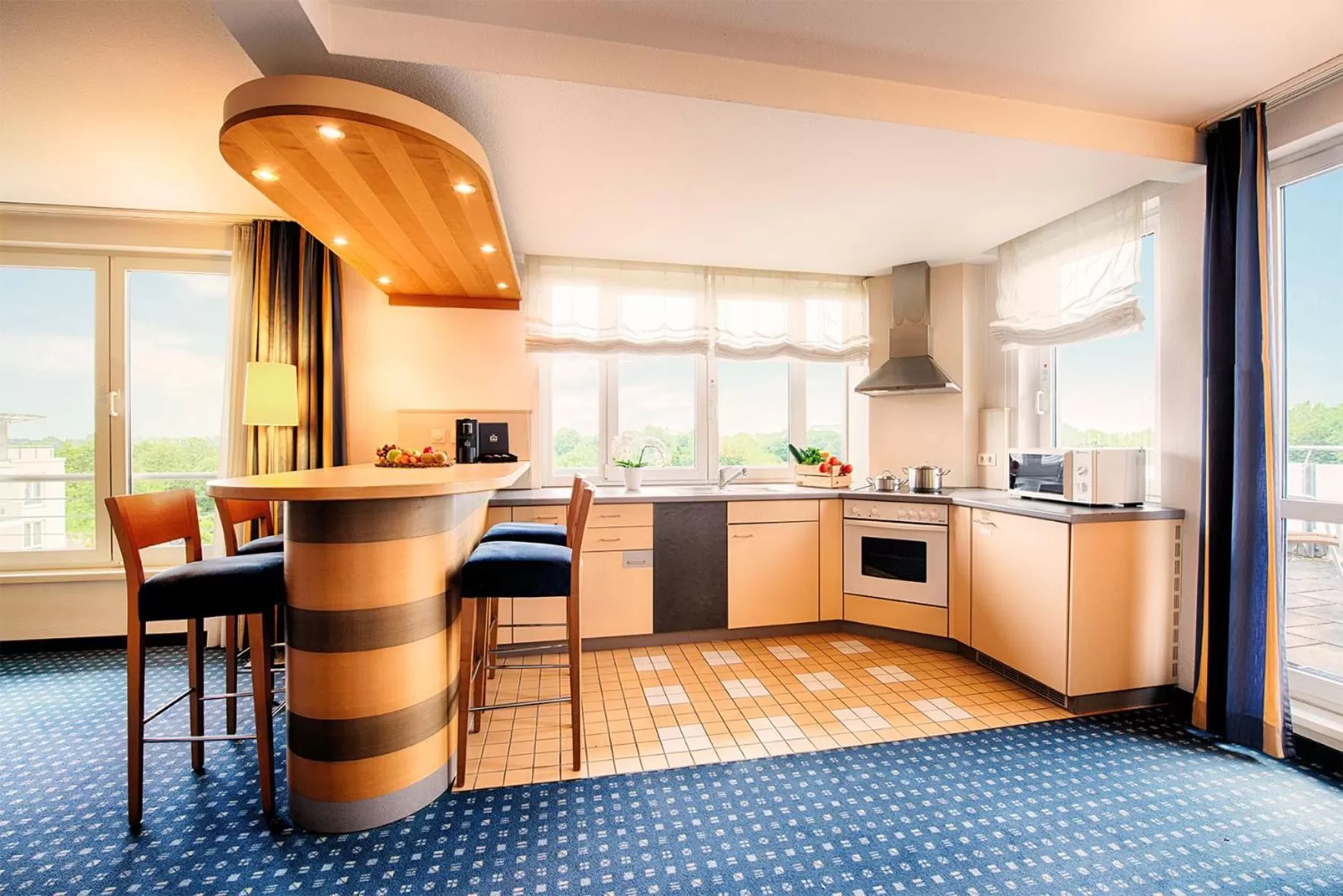 Kitchen or kitchenette in Welcome Hotel Wesel