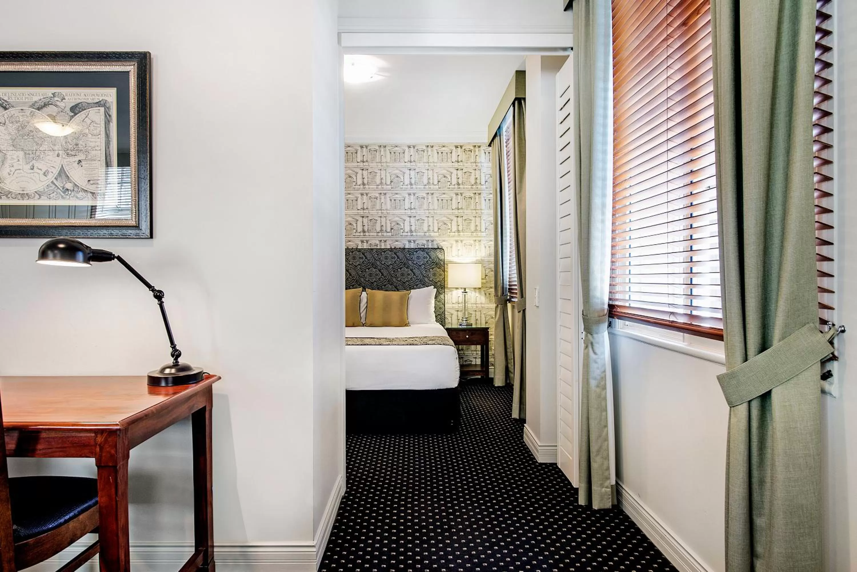 Bedroom, Bed in Rothbury Hotel