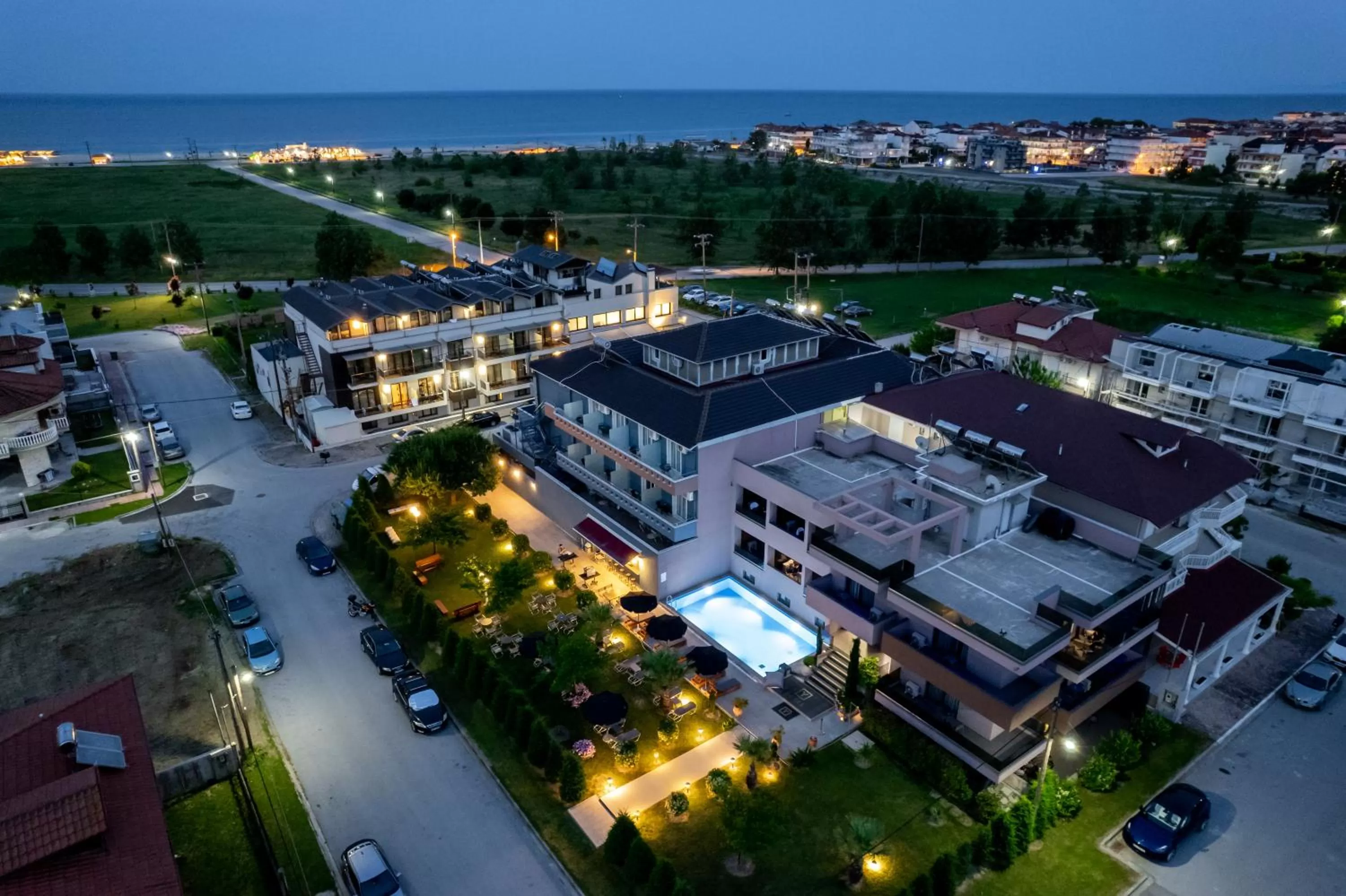 Property building in Hotel Yakinthos