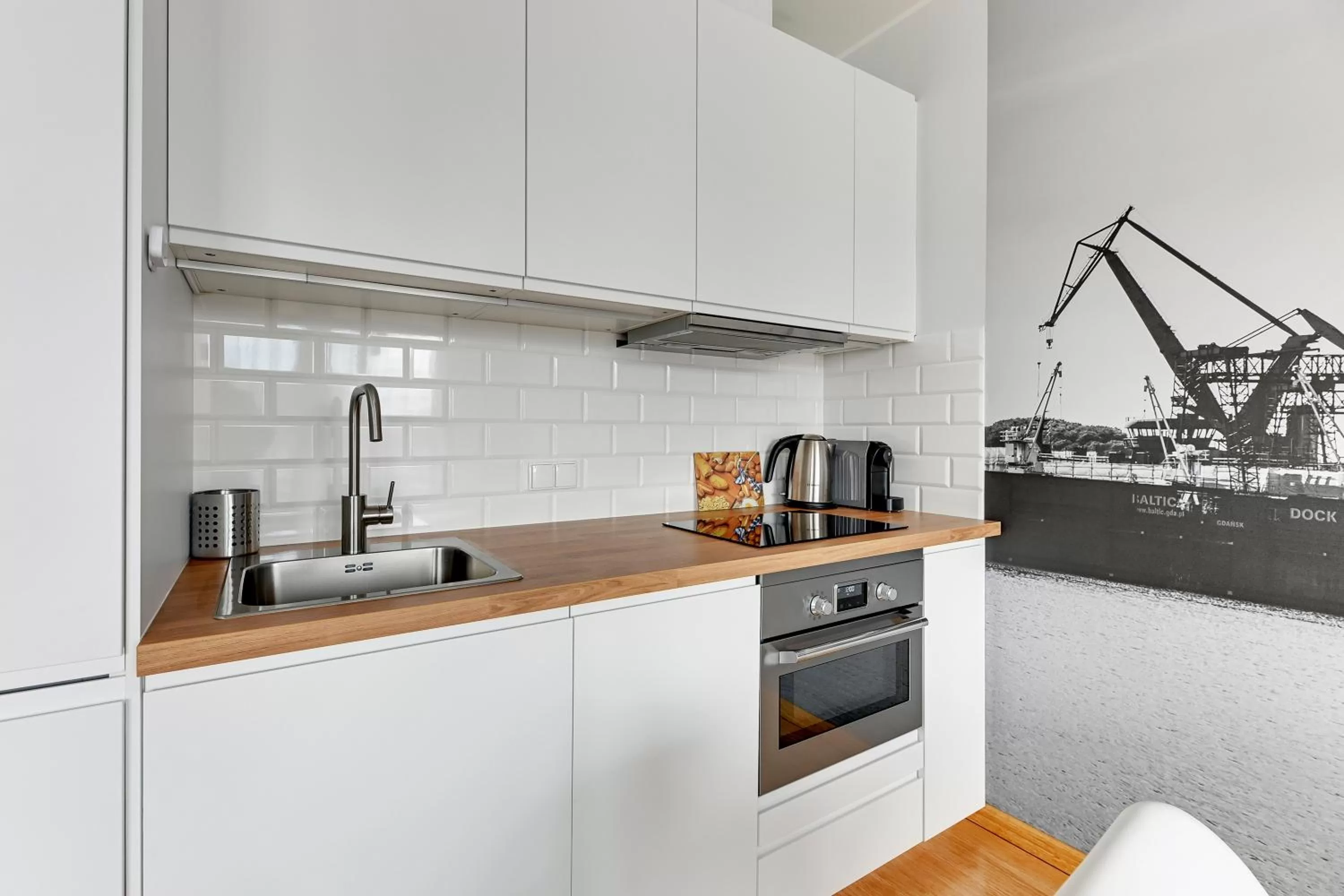 Kitchen or kitchenette in RentPlanet - Apartamenty Chlebova