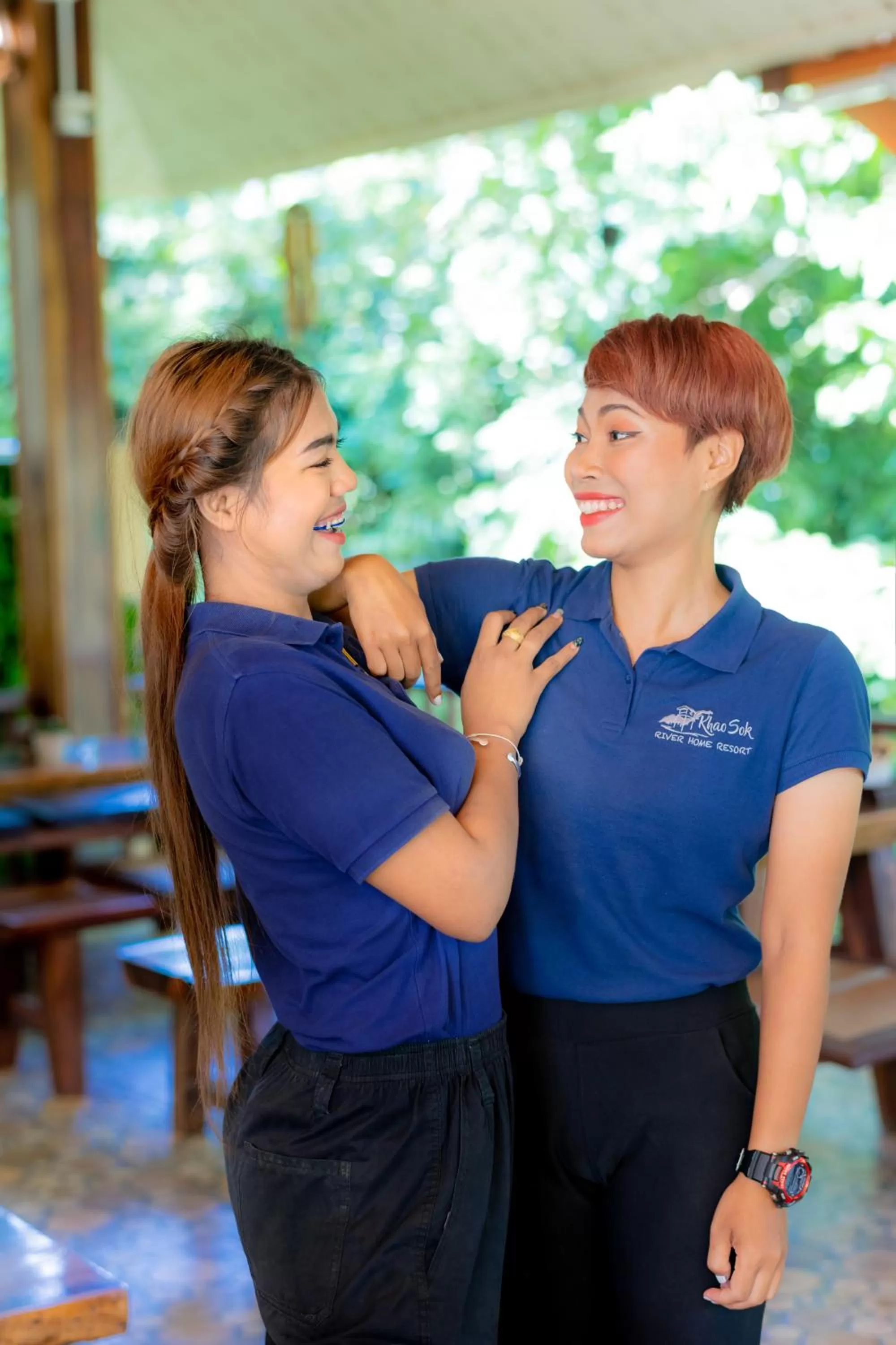 Staff in Khao Sok River Home Resort